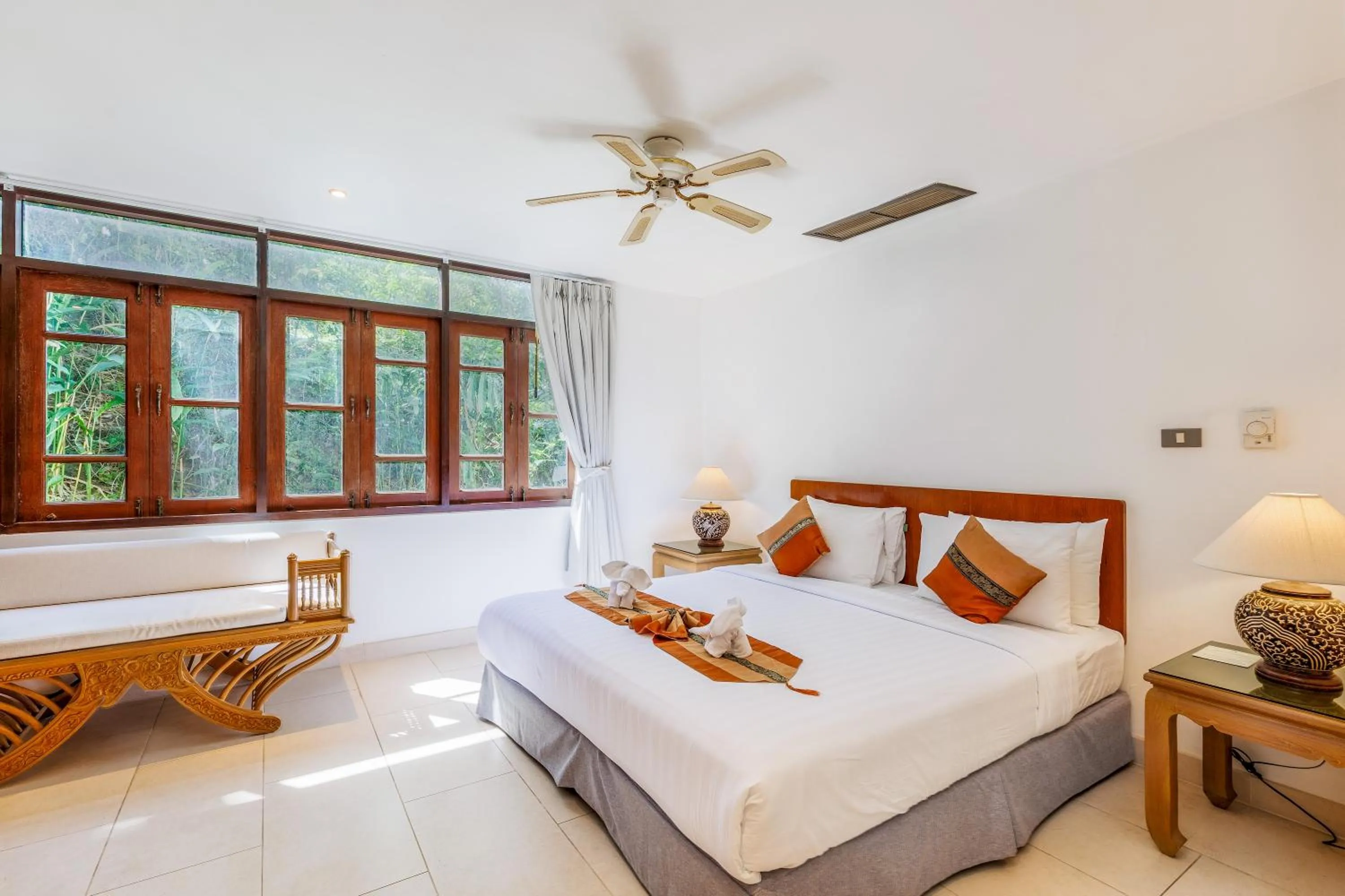 Bed in Kamala Beach Estate Resort - SHA Extra Plus