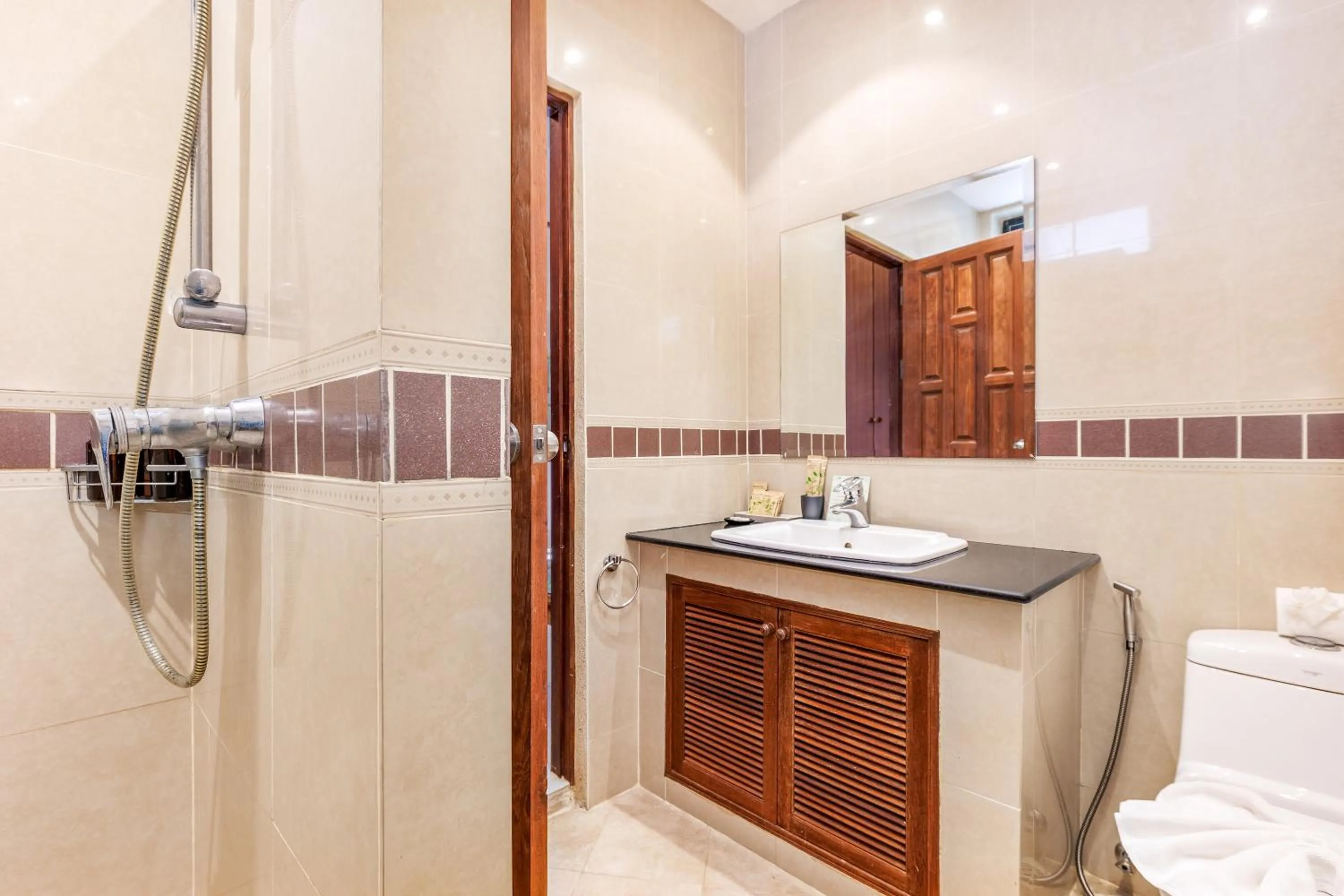 Shower in Kamala Beach Estate Resort - SHA Extra Plus