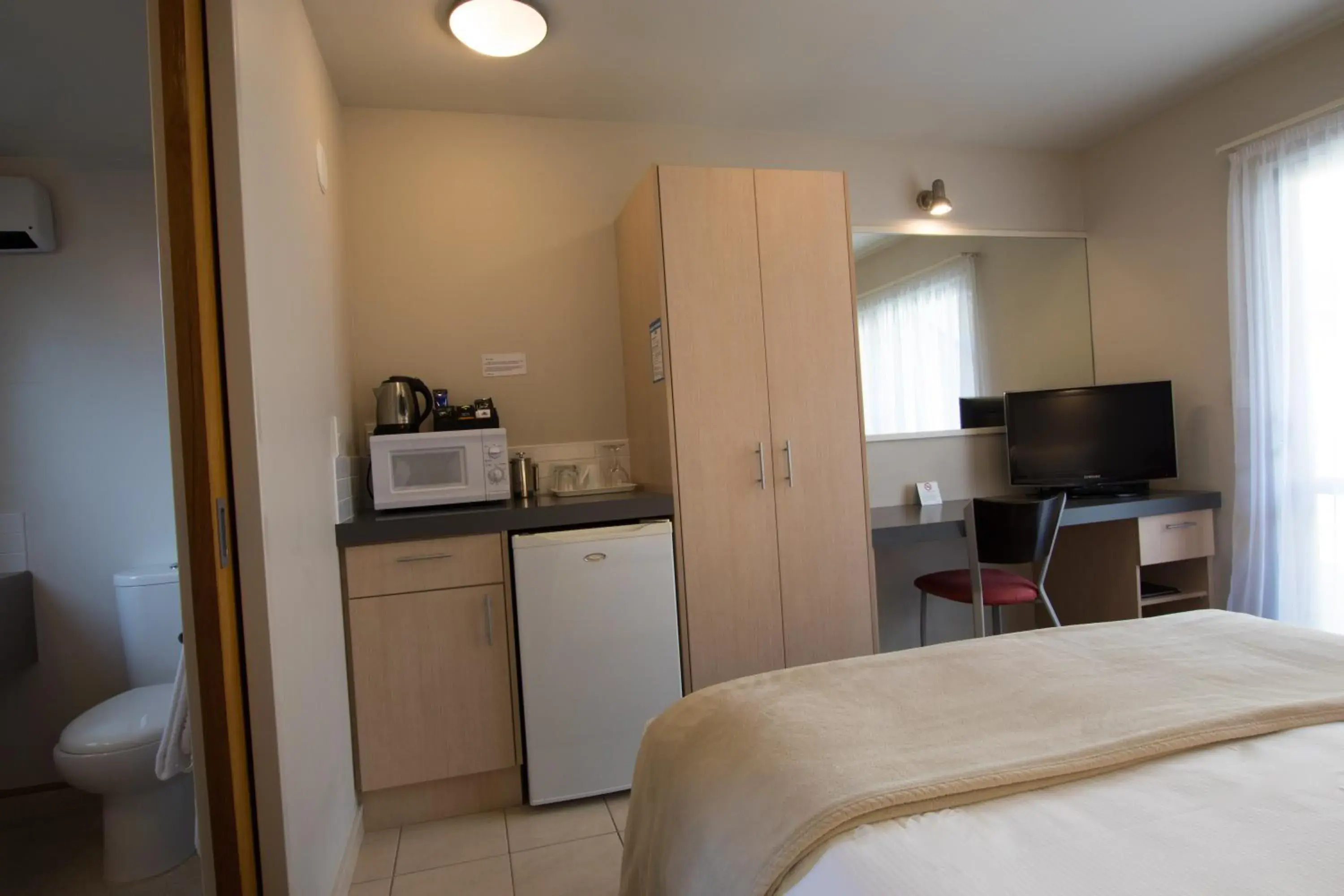 Bed in Bella Vista Motel Kaikoura Bed in Bella Vista Motel Kaikoura