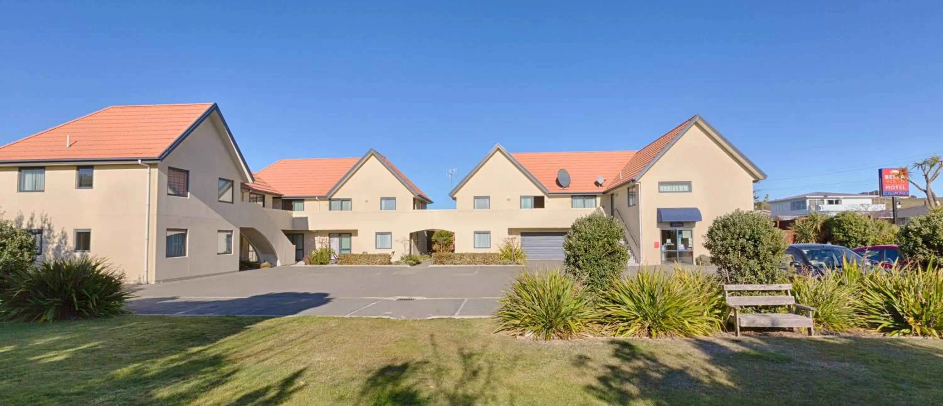 Property building in Bella Vista Motel Kaikoura