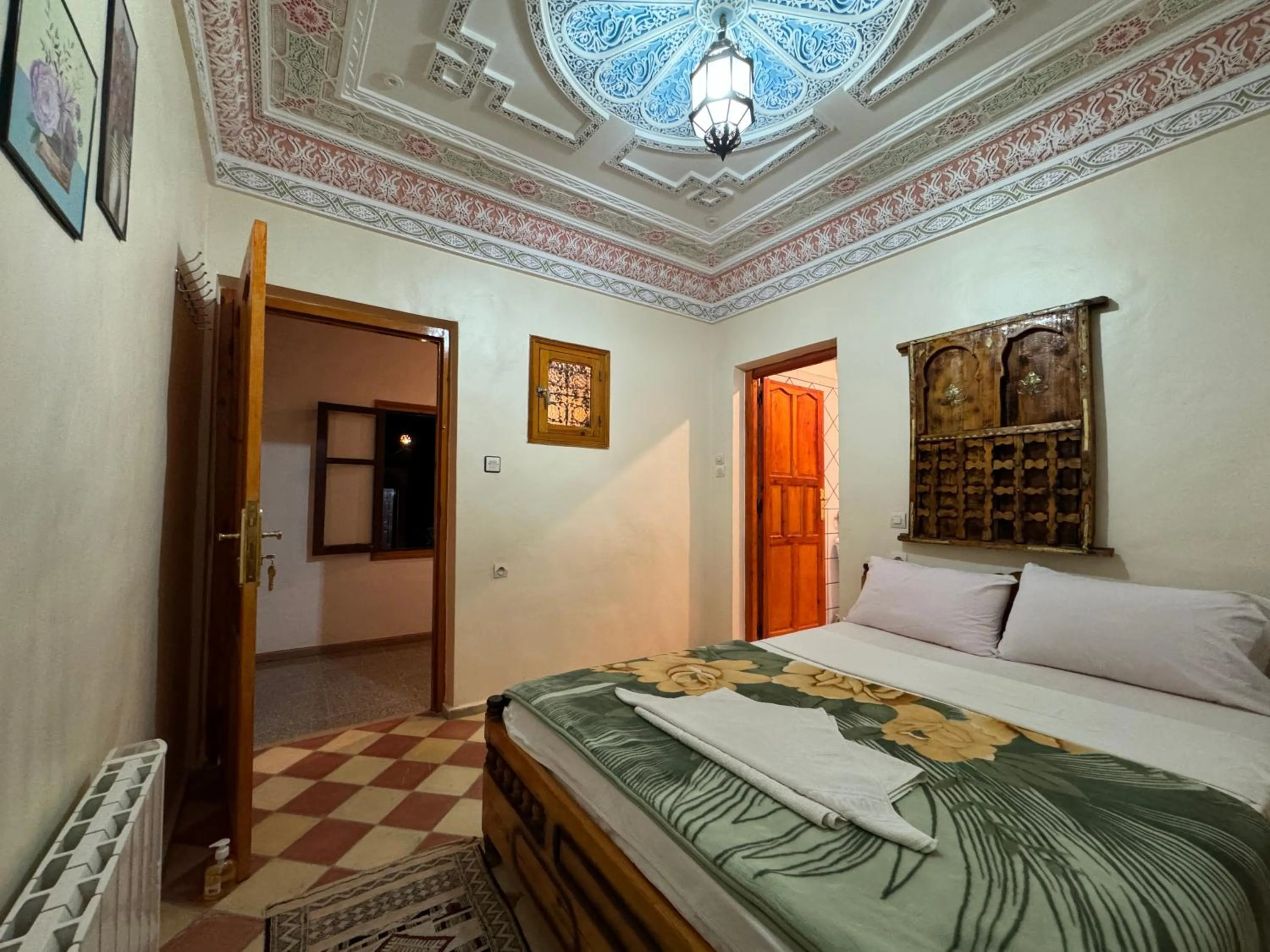 Bedroom, Bed in Berbère de la Montagne HoteL