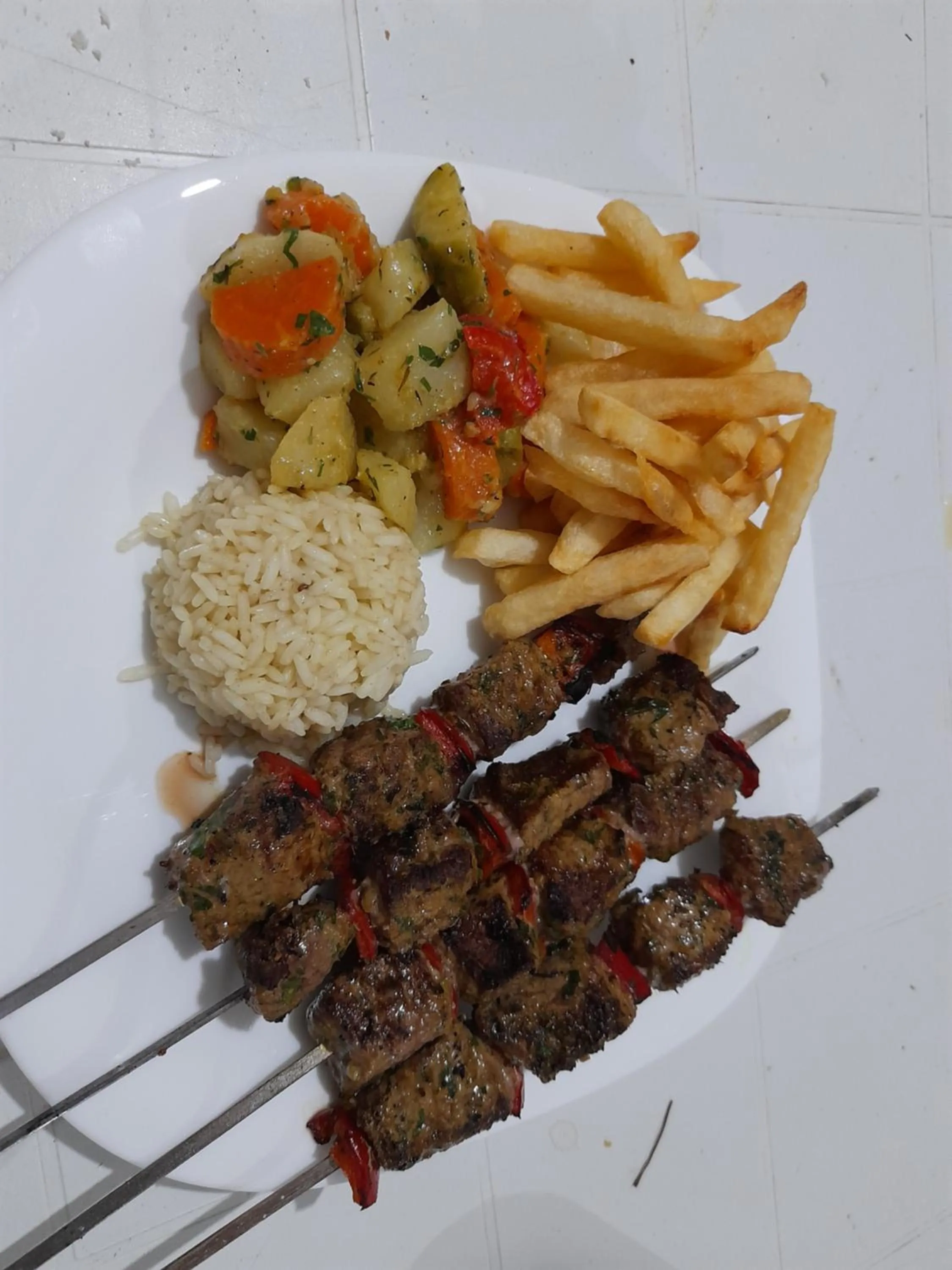 Dinner in Hotel Restaurant Camping Berbère de la Montagne