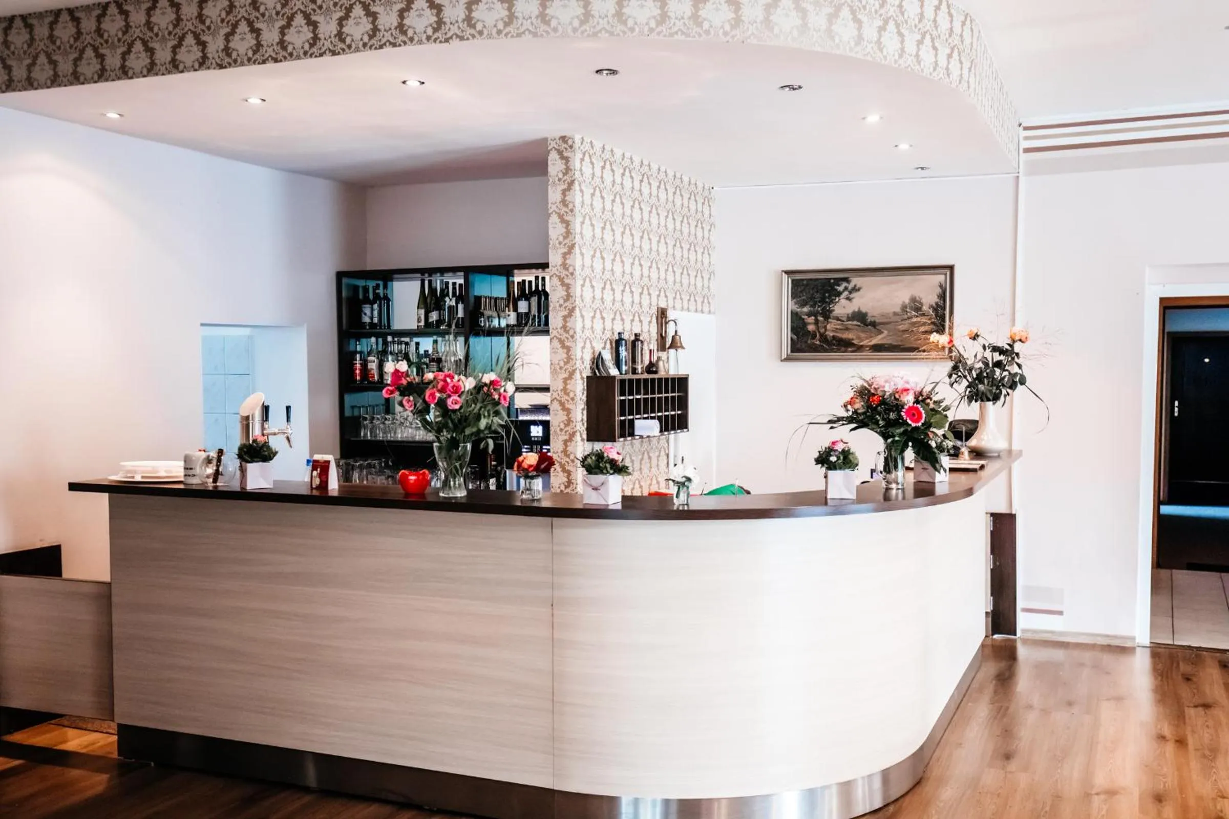 Lobby or reception in Hotel am Fluss