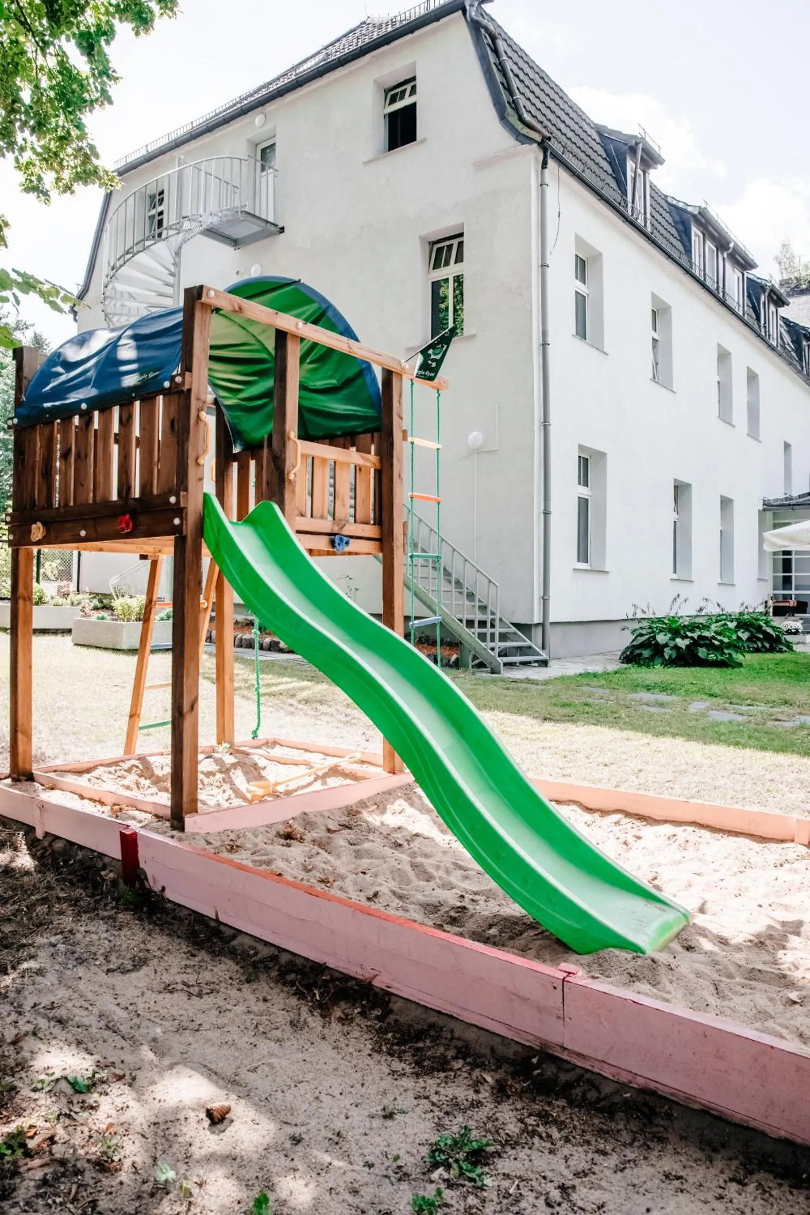 Children play ground in Hotel am Fluss