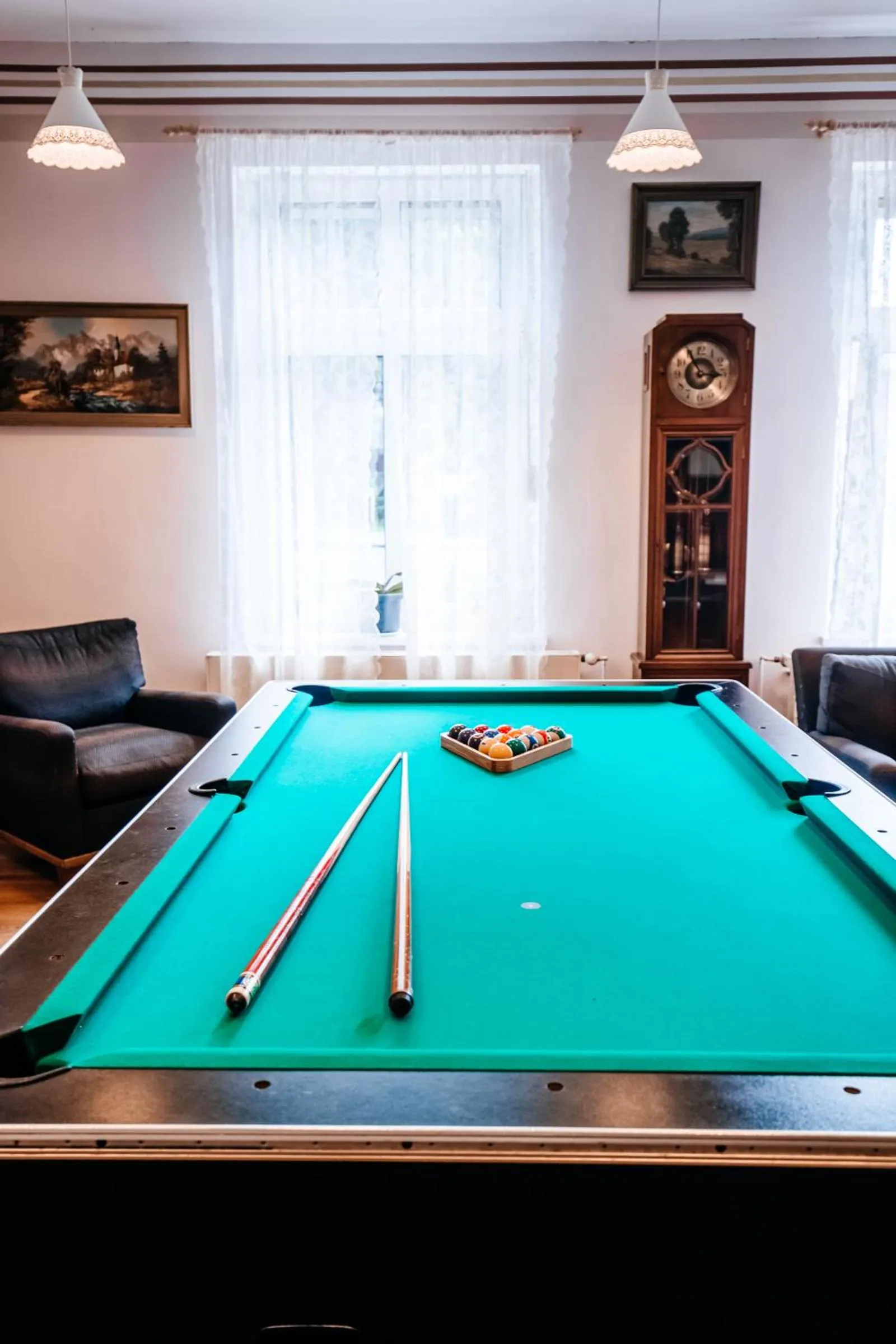 Game Room in Hotel am Fluss