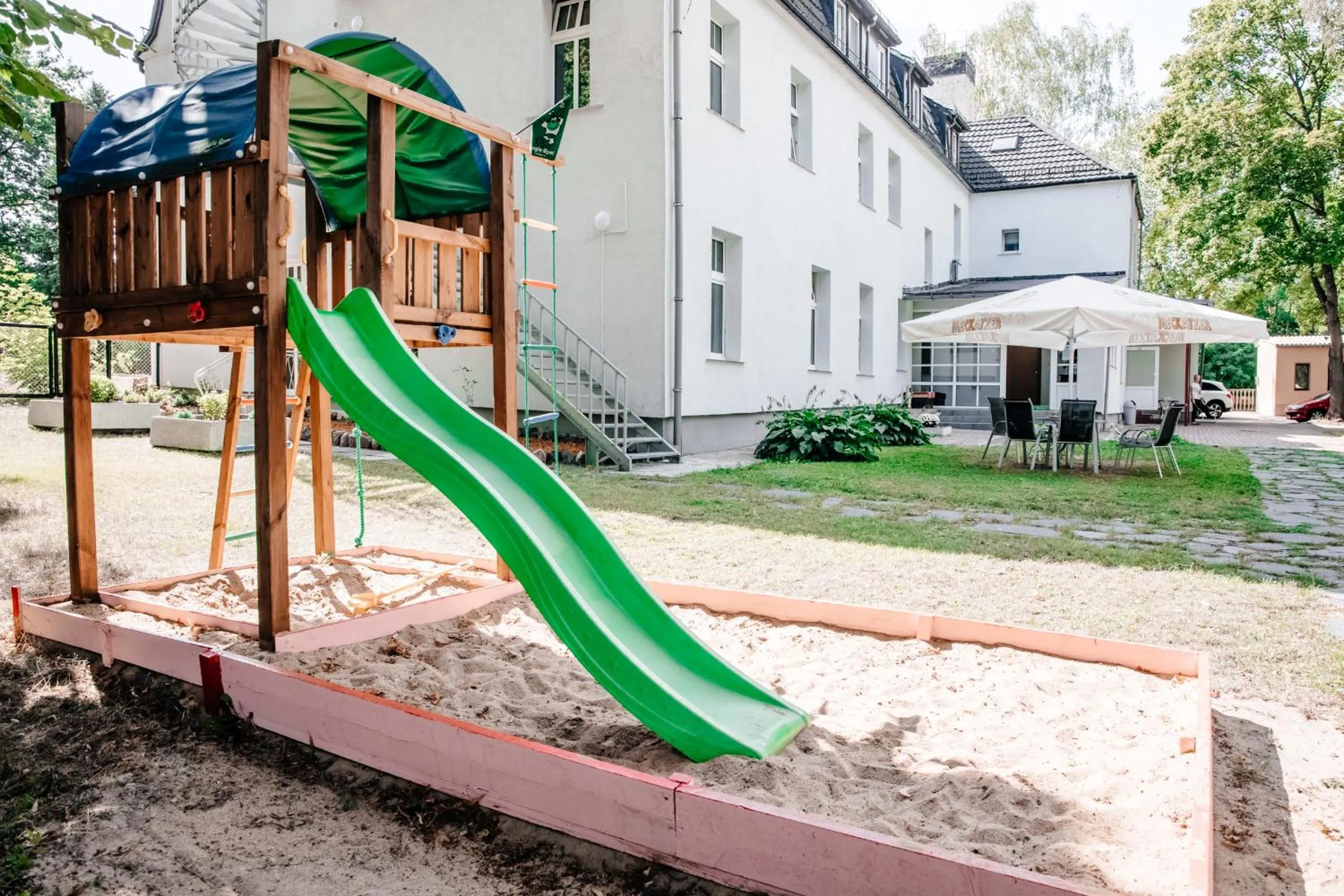 Children play ground in Hotel am Fluss
