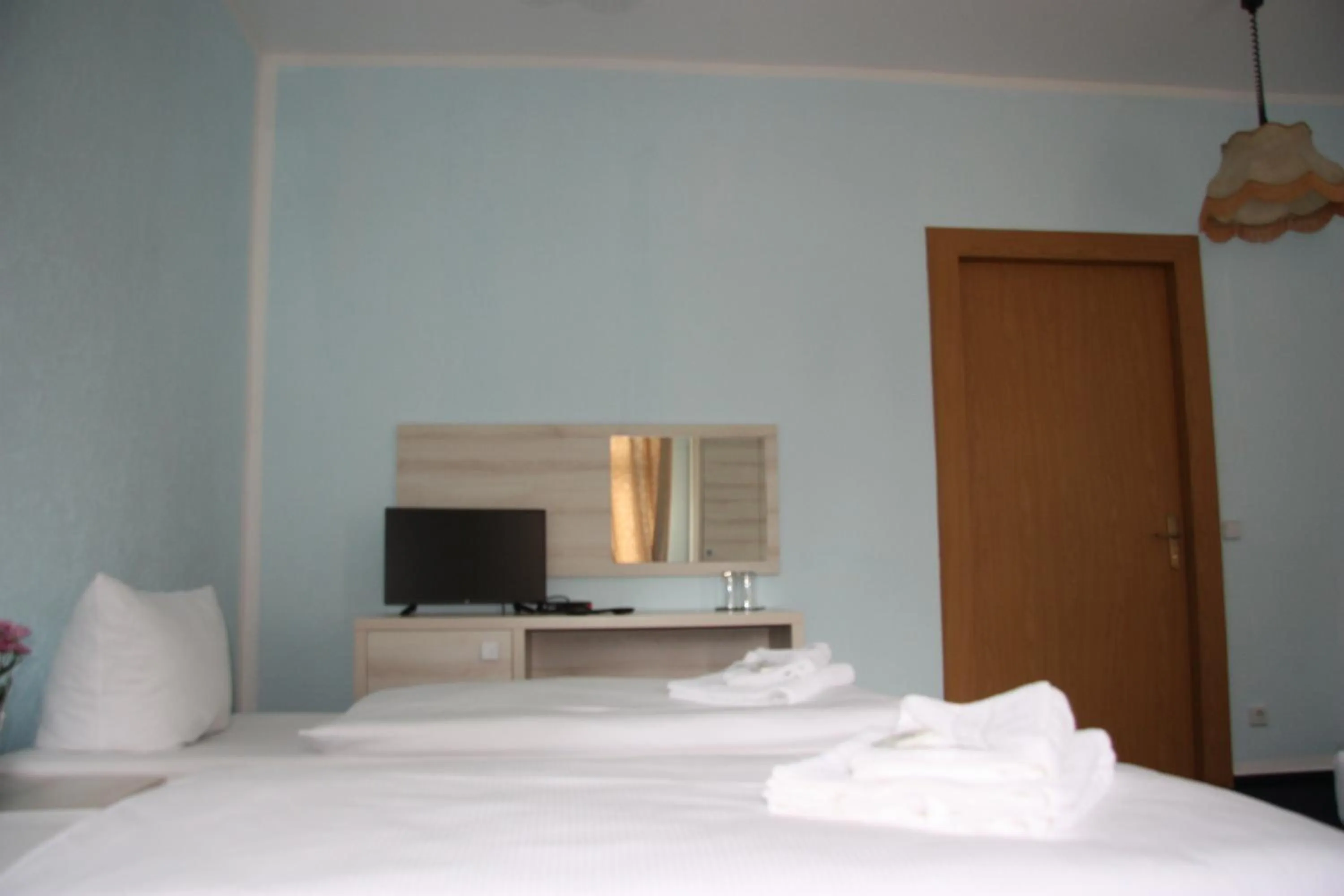 Bed in Hotel am Fluss