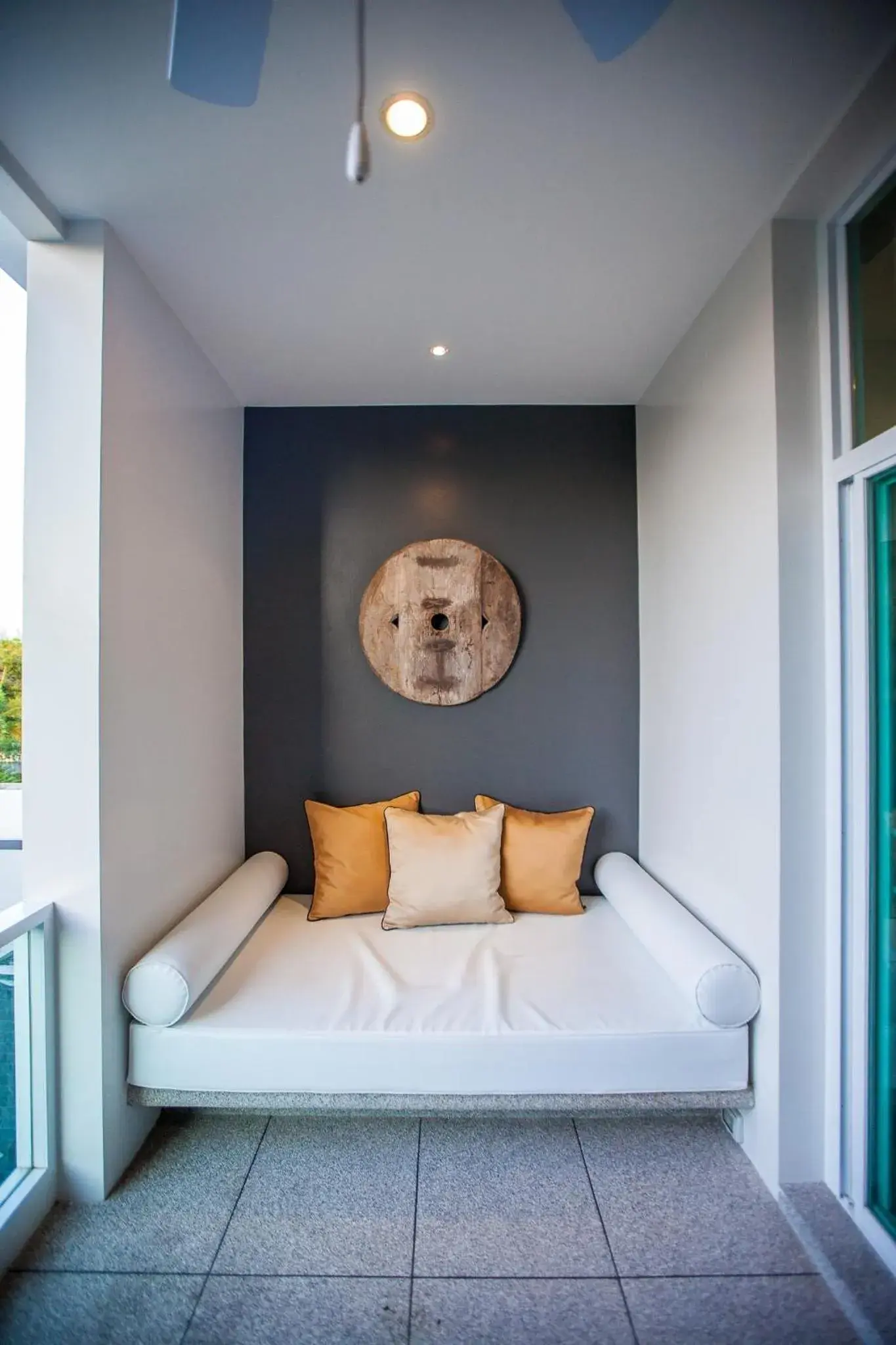 Balcony/Terrace, Bed in Two Villas HOLIDAY - Oxygen Style Bangtao Beach, Phuket Balcony/Terrace, Bed in Two Villas HOLIDAY - Oxygen Style Bangtao Beach, Phuket