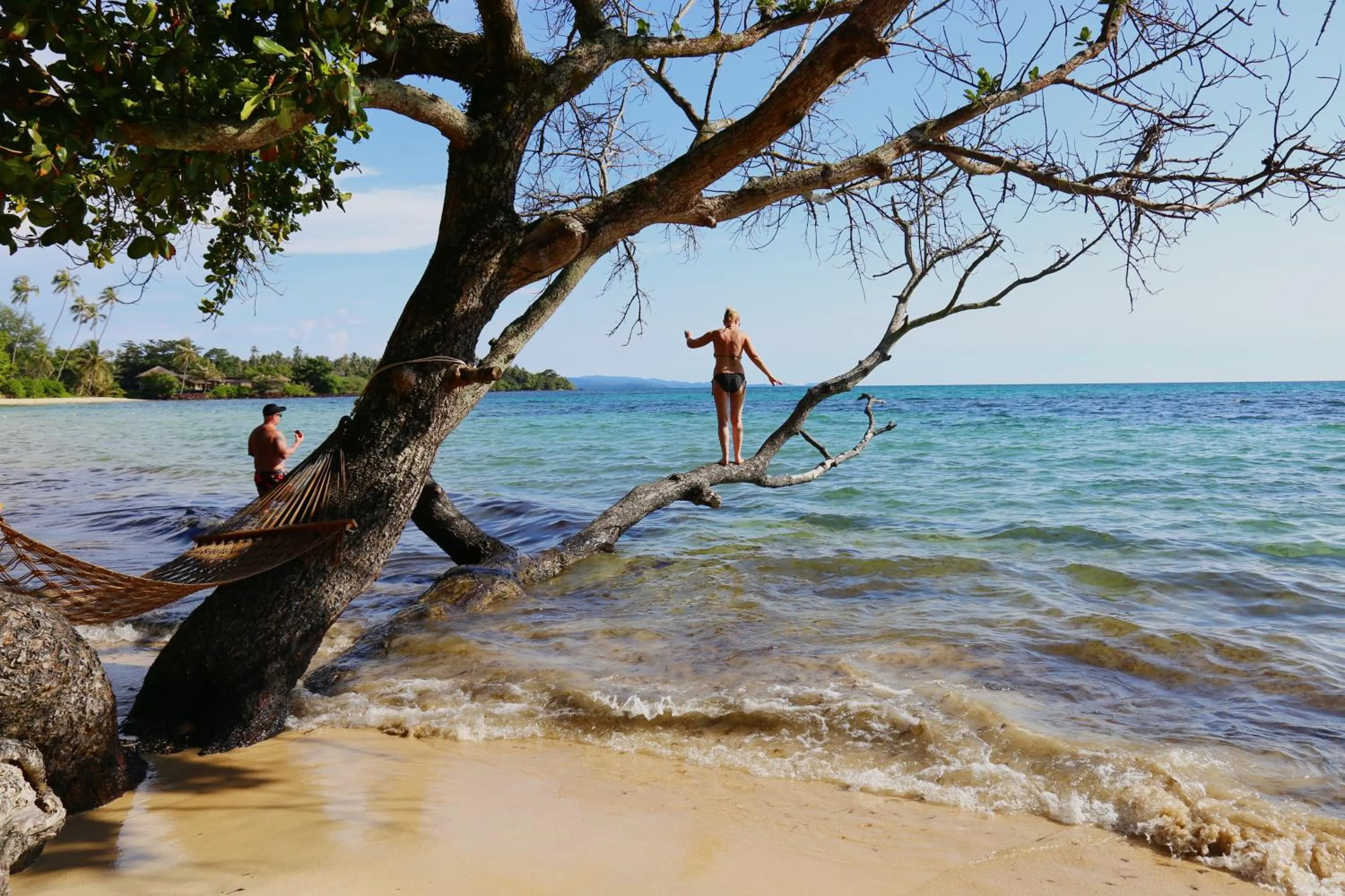 Beach in Koh Mak White Sand Beach