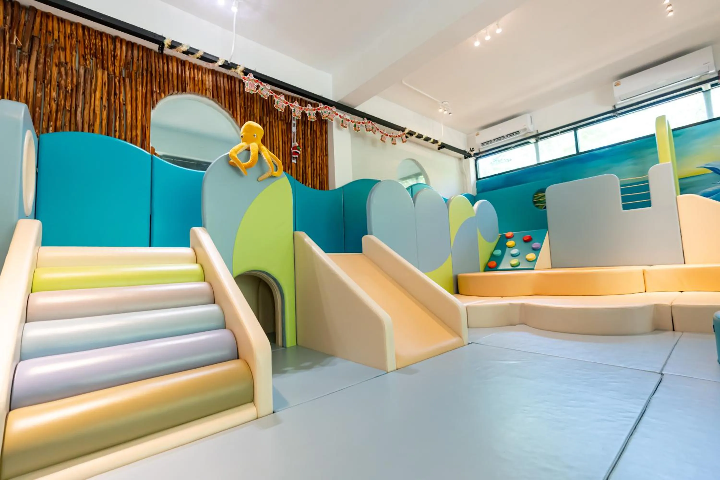 Children play ground in Koh Mak White Sand Beach