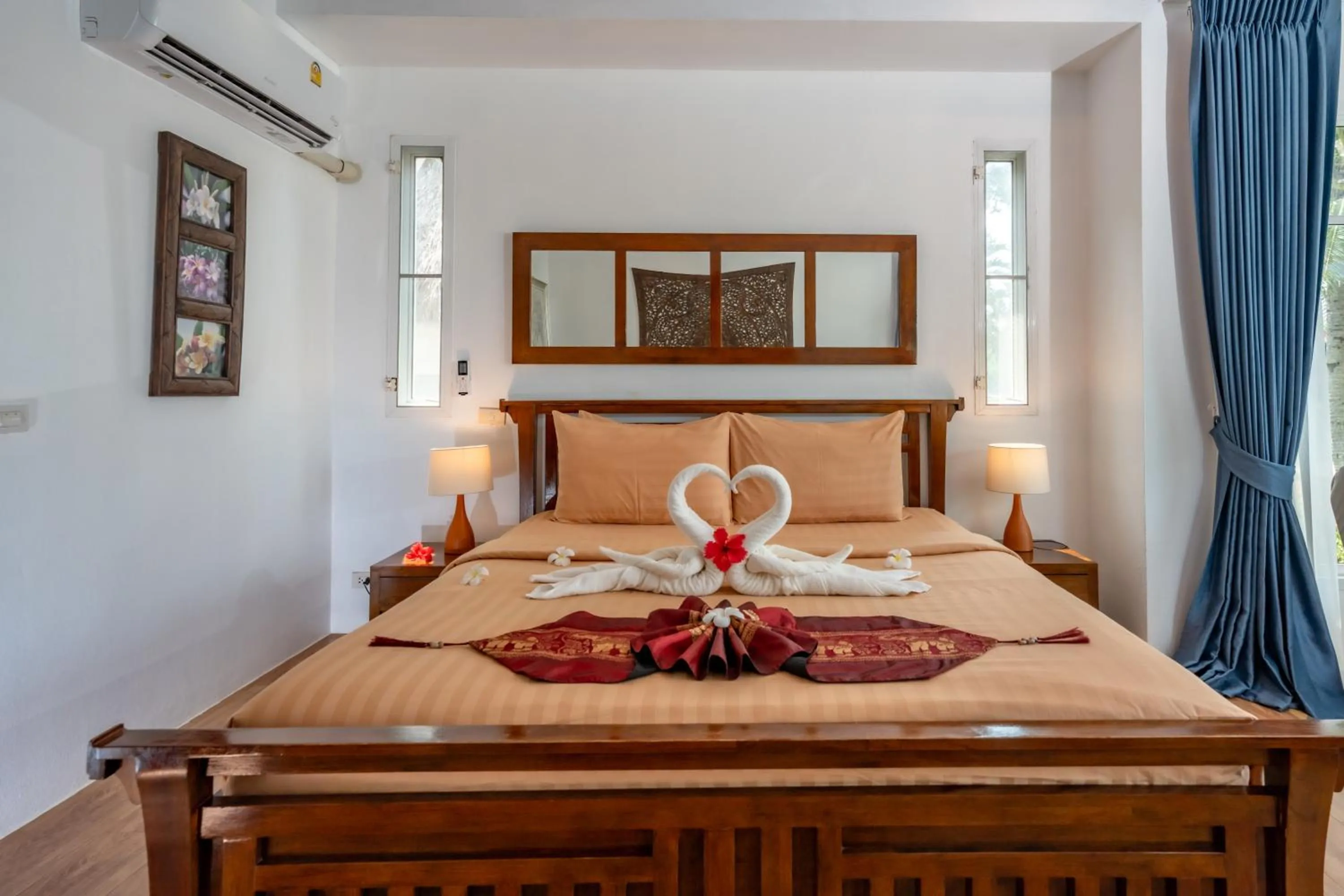 Bed in Koh Mak White Sand Beach