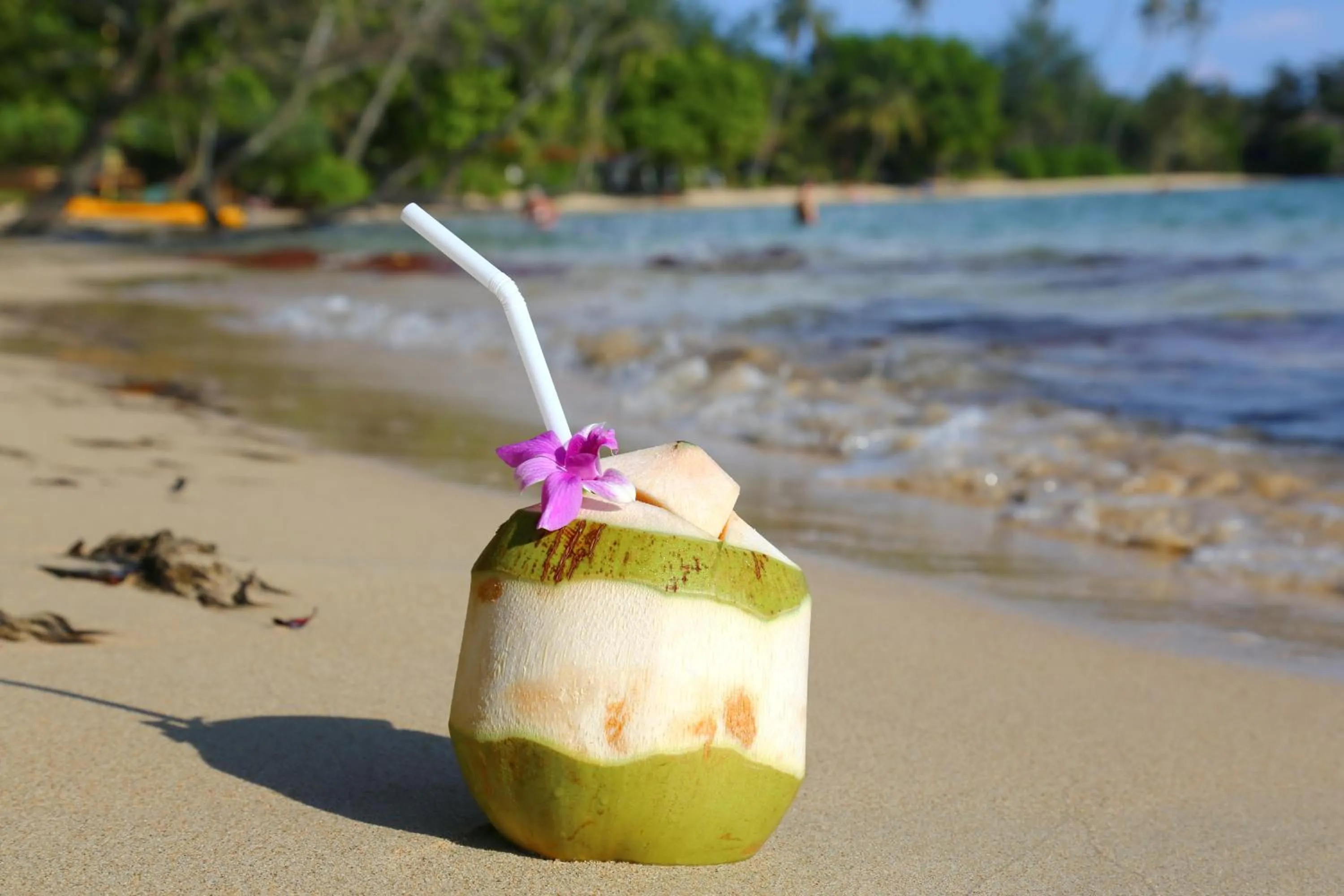 Beach in Koh Mak White Sand Beach