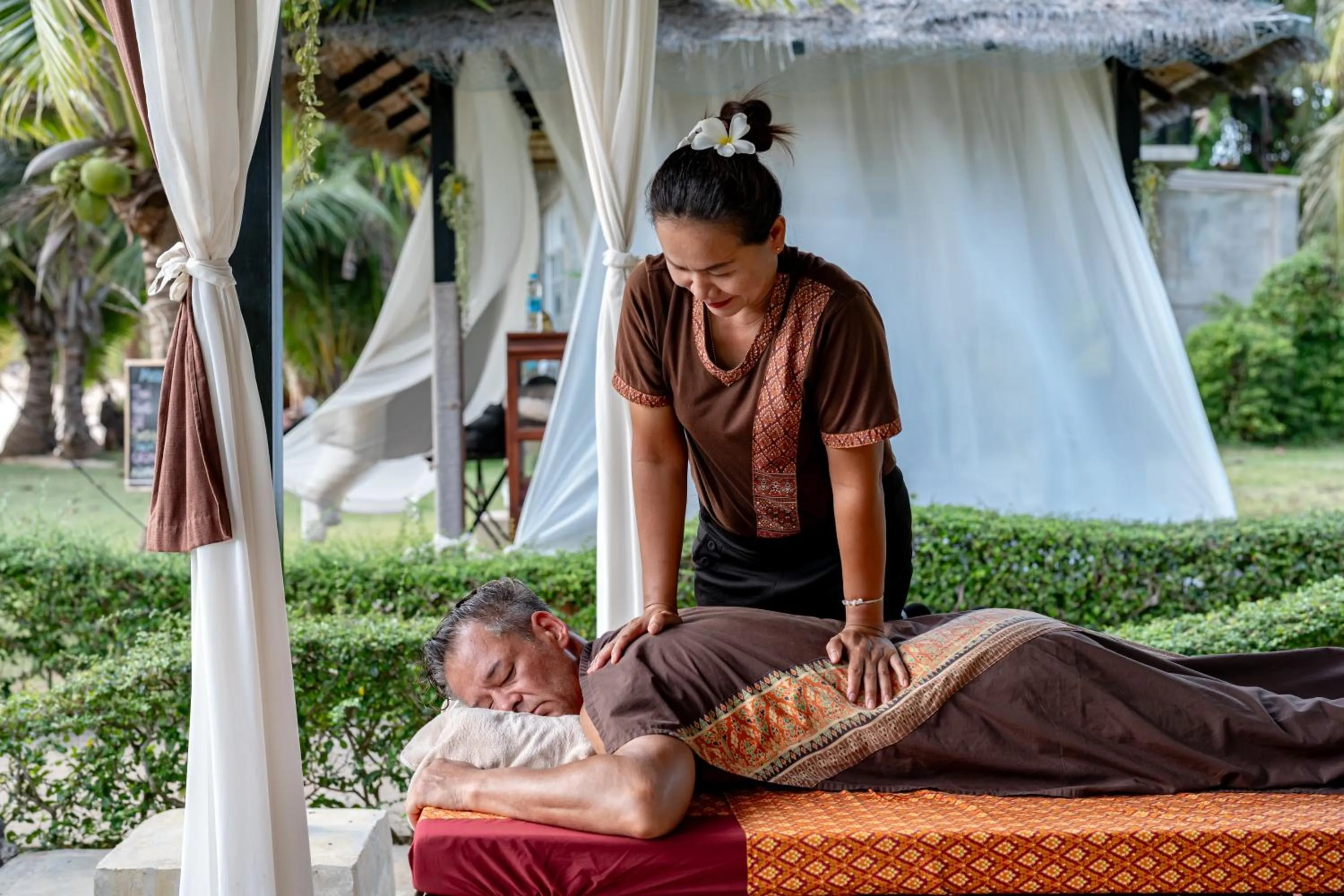 Massage in Koh Mak White Sand Beach