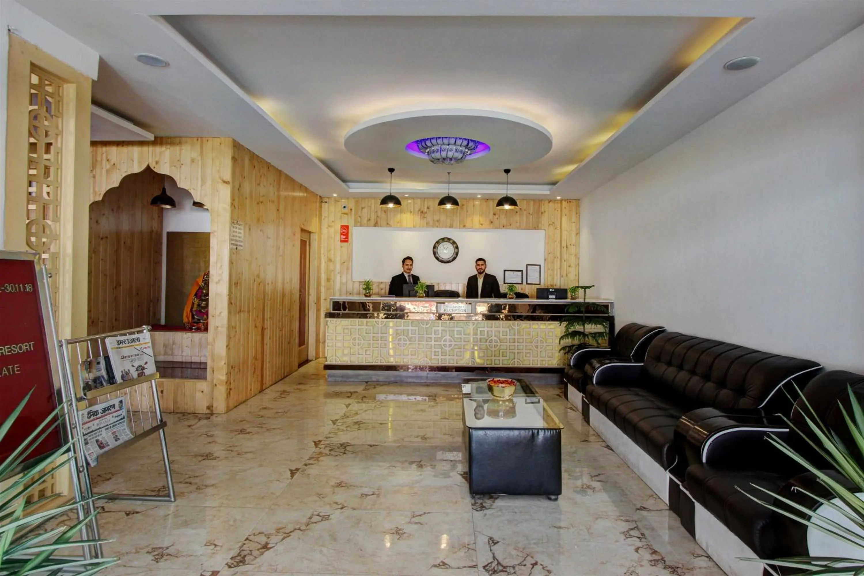 Lobby or reception in Hill County Resort & Spa