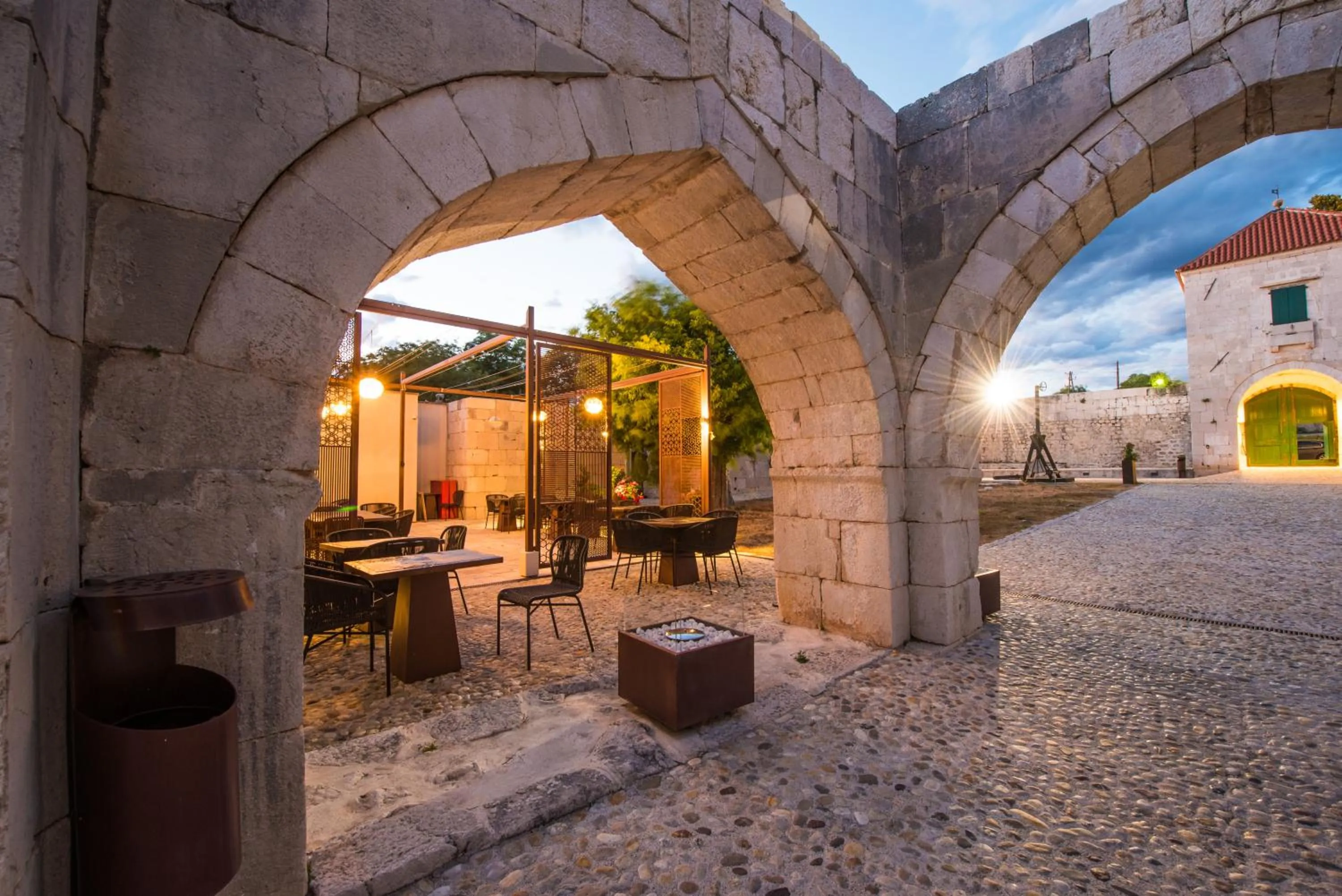 Patio in Heritage Hotel Maskovica Han
