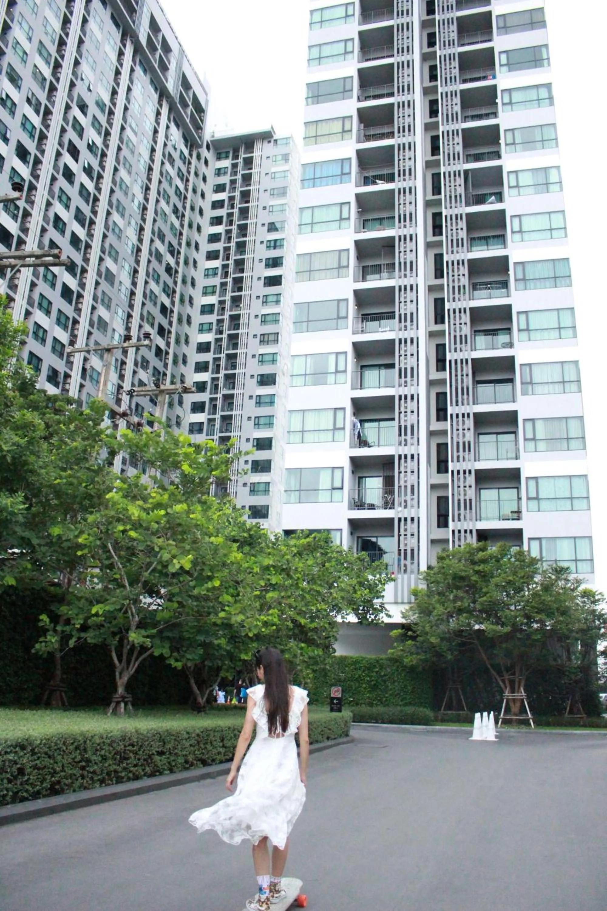 Property building in LLX Apartments at The Base condo