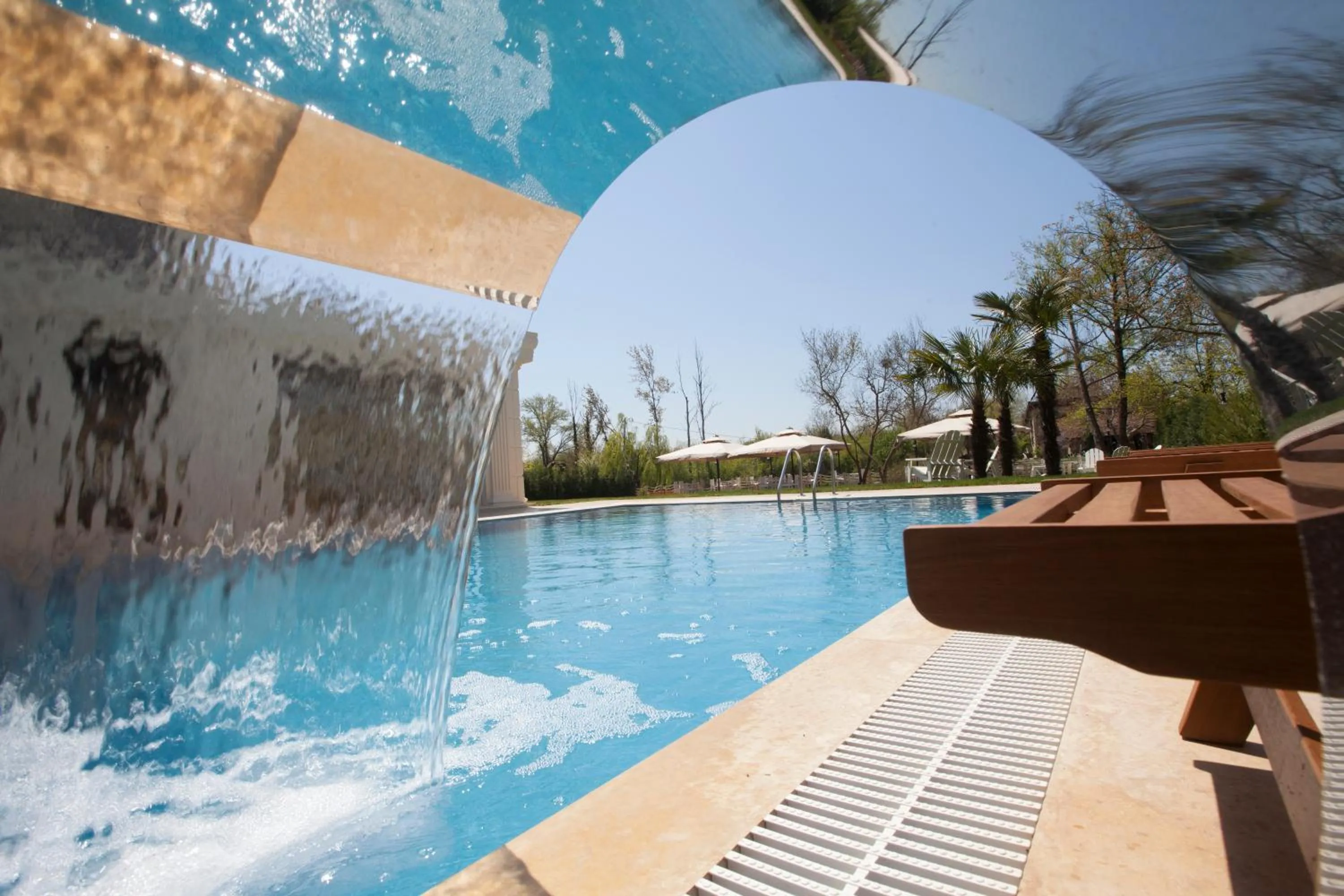 Swimming pool in The Escape Hotel
