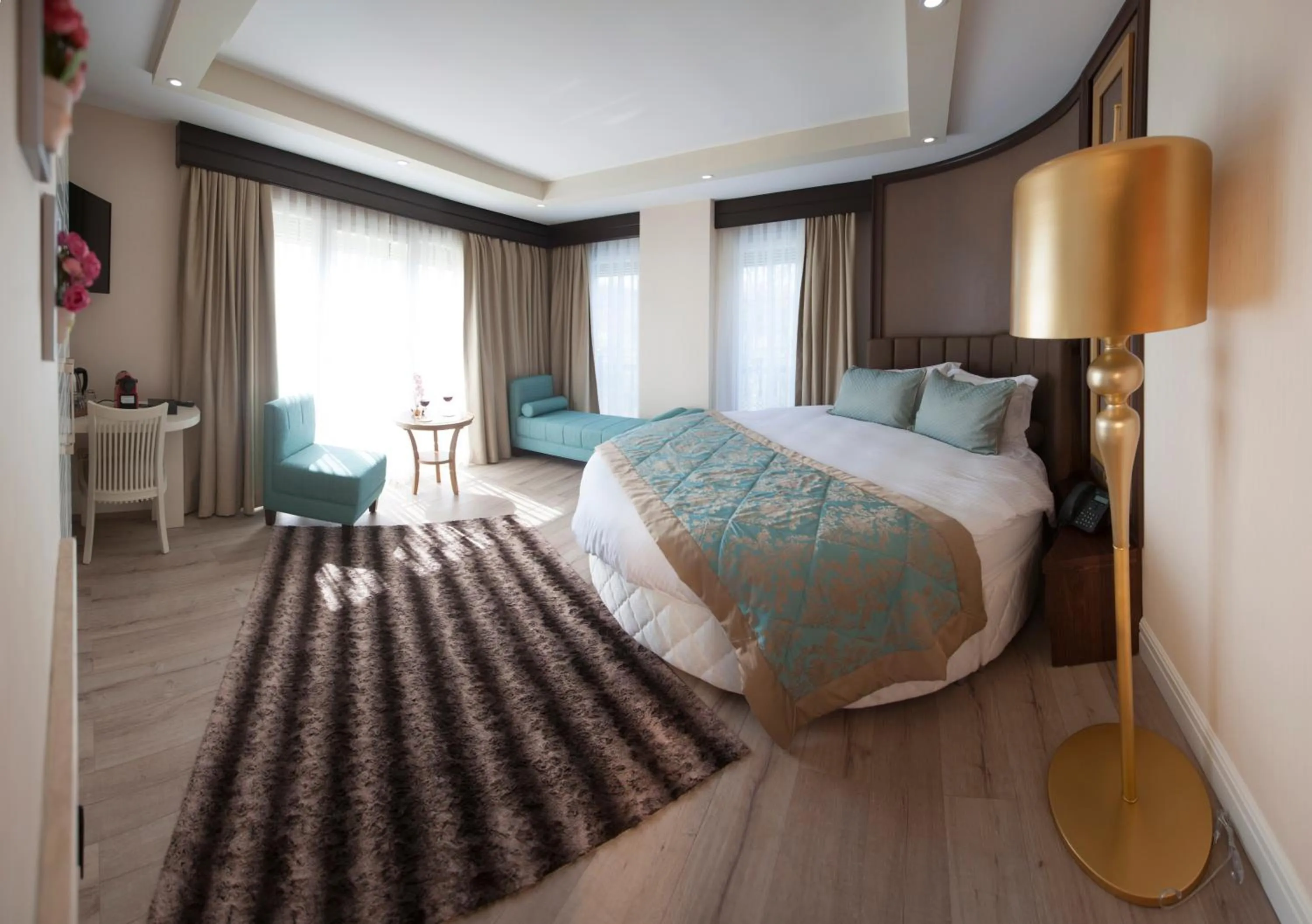 Bed in The Escape Hotel