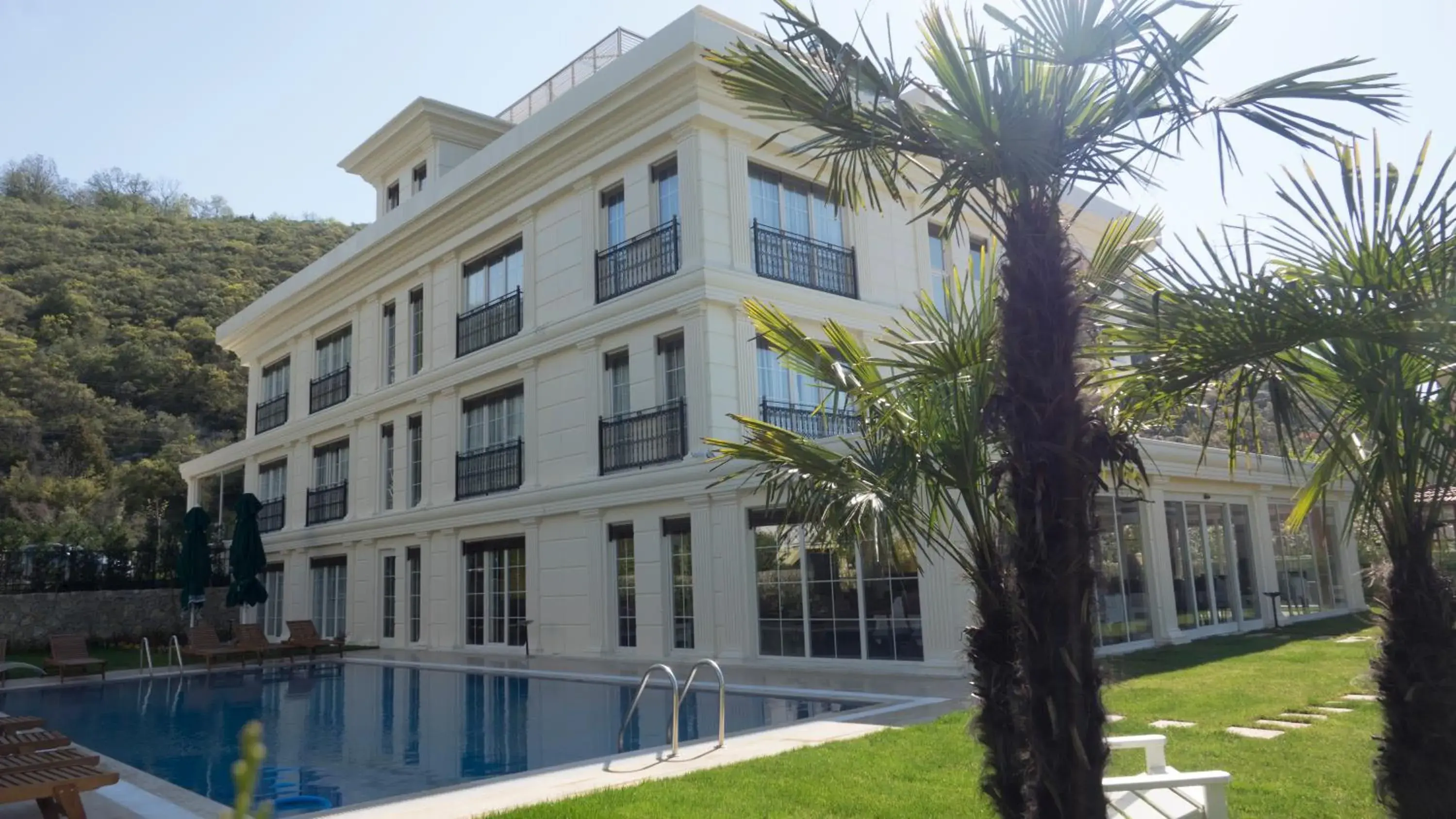 Property building in The Escape Hotel Property building in The Escape Hotel