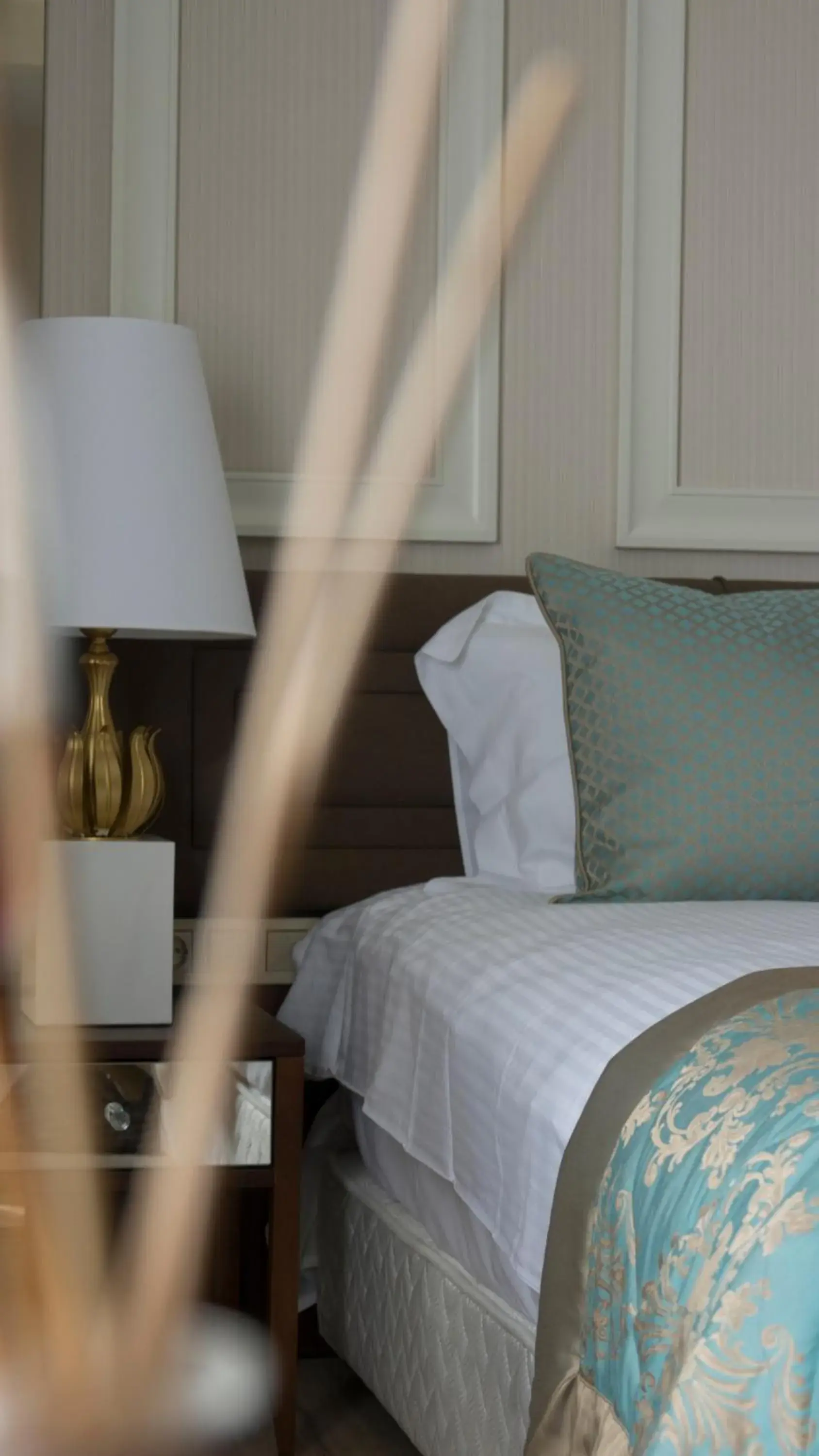 Bed in The Escape Hotel Bed in The Escape Hotel