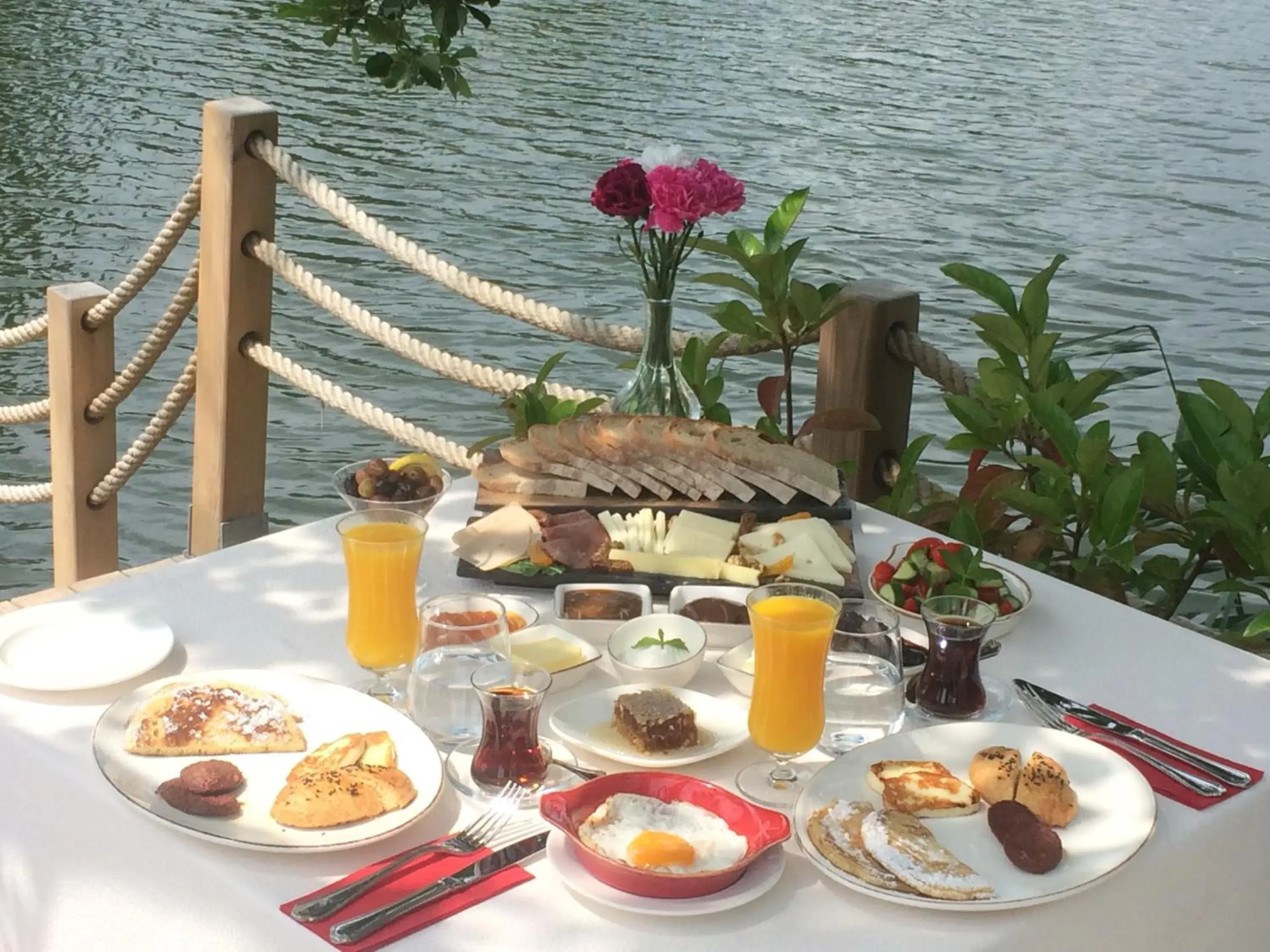 Breakfast in The Escape Hotel Breakfast in The Escape Hotel