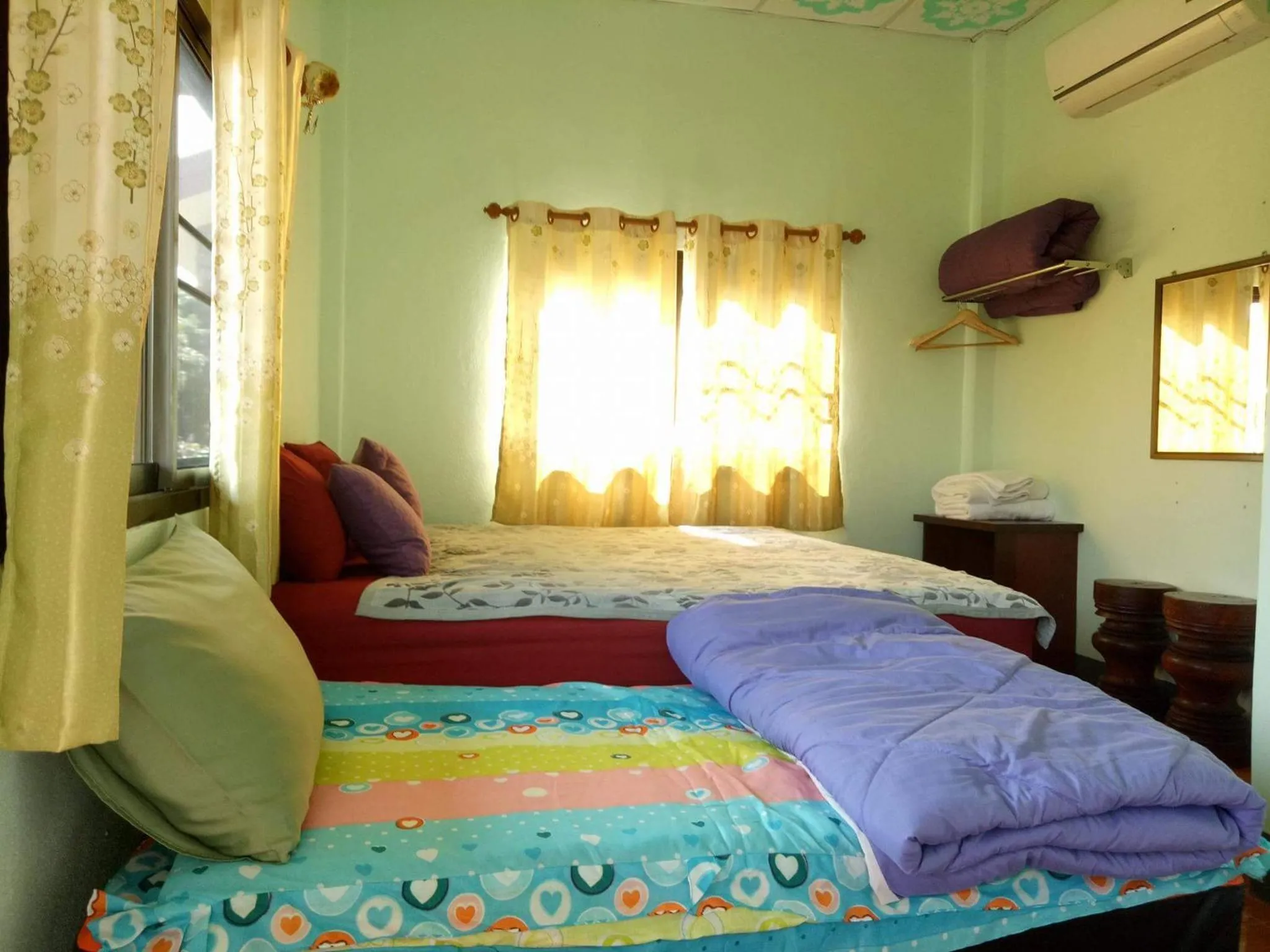 Bed in Phu Chaem House