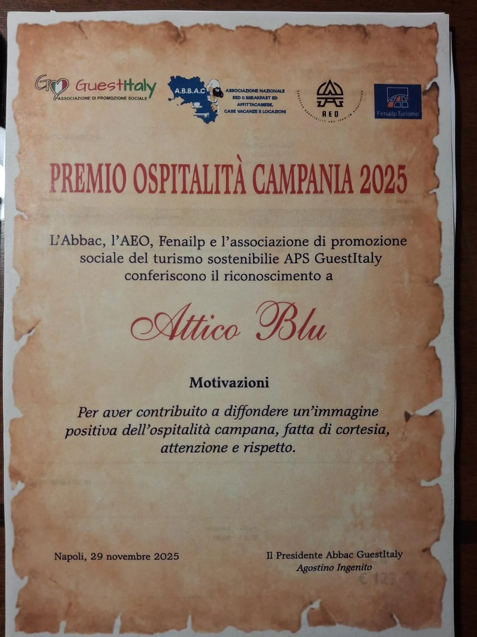 Attico Blu