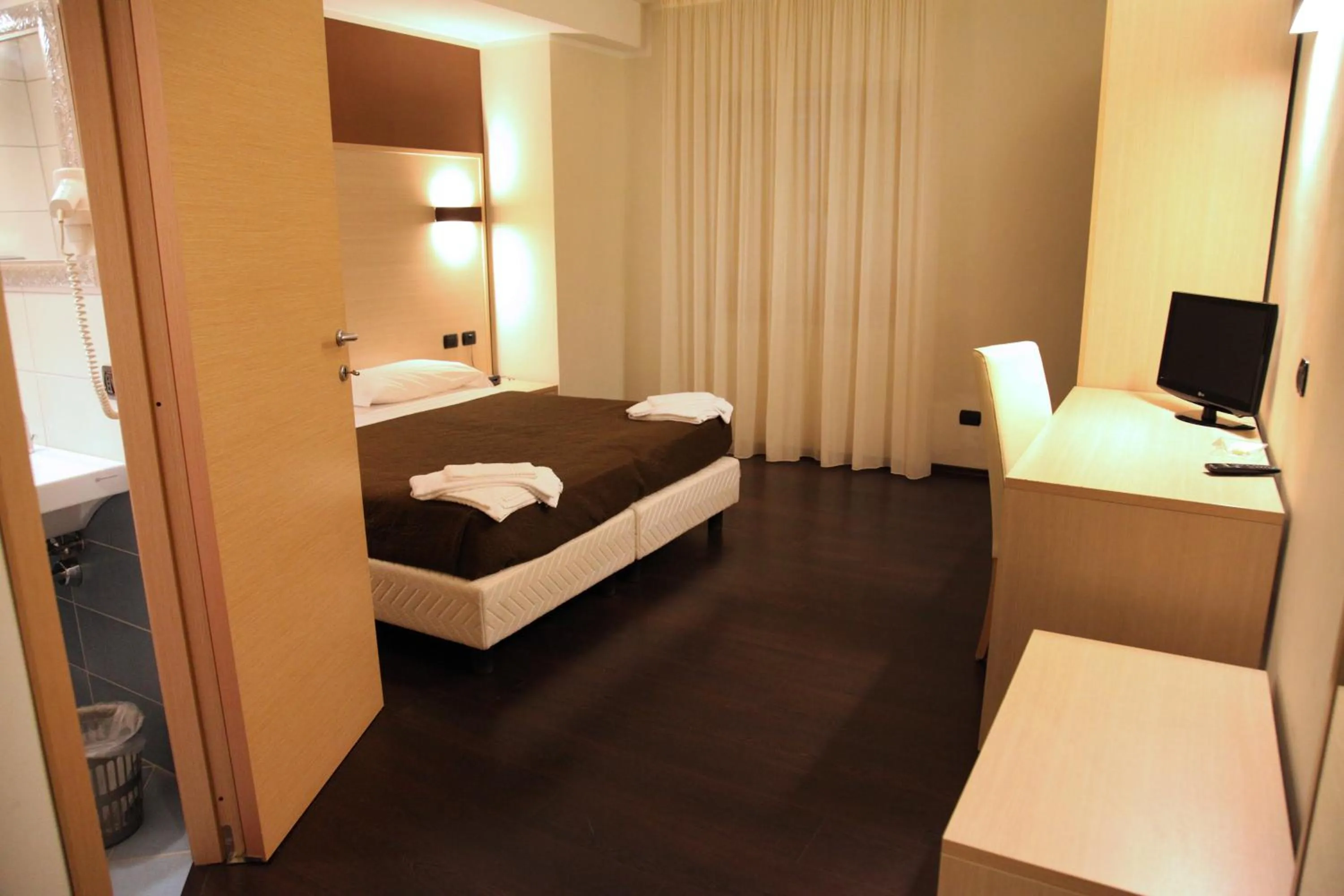 Bed in Hotel Sogni D'Oro Airport