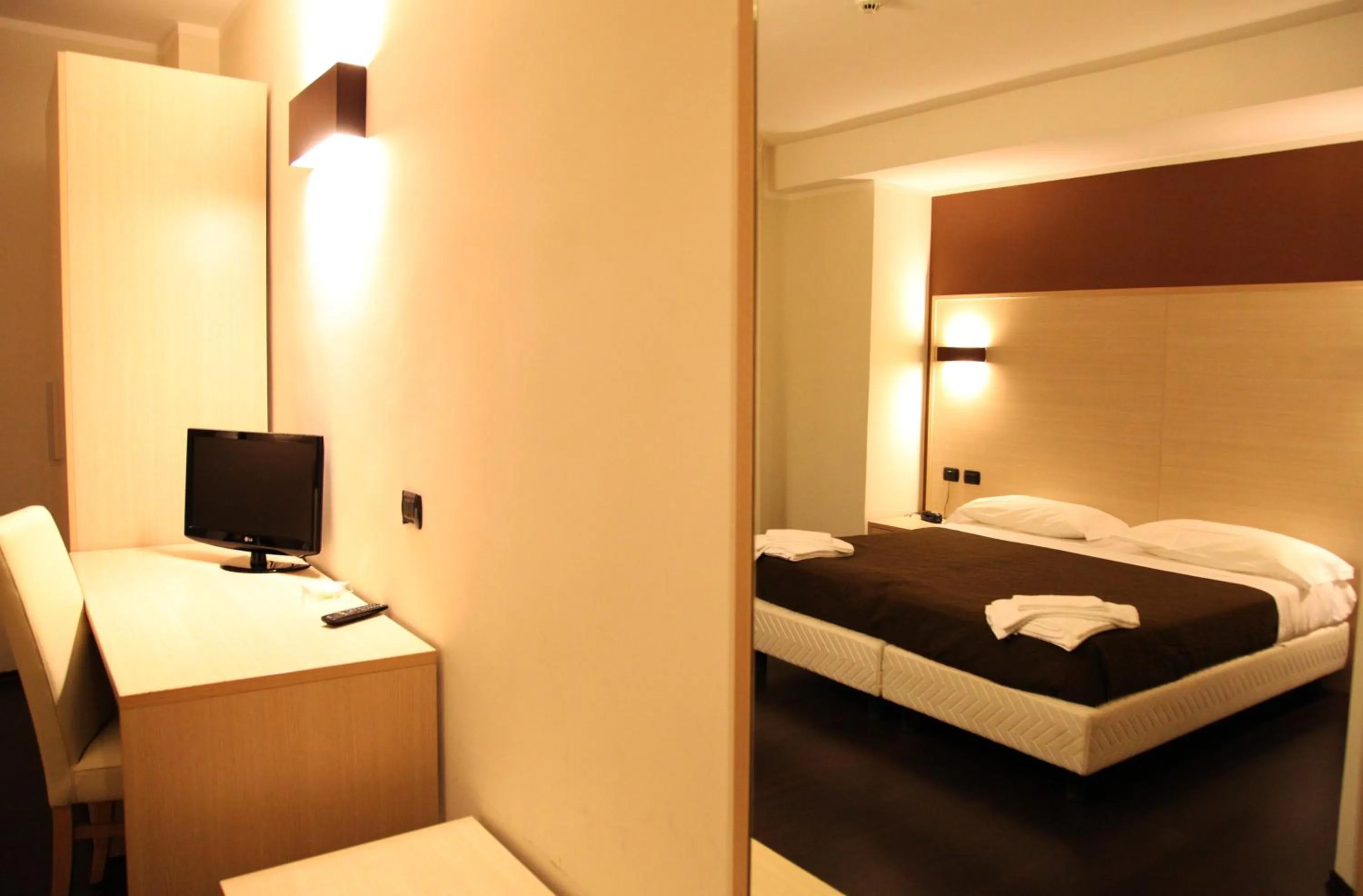 Bed in Hotel Sogni D'Oro Airport