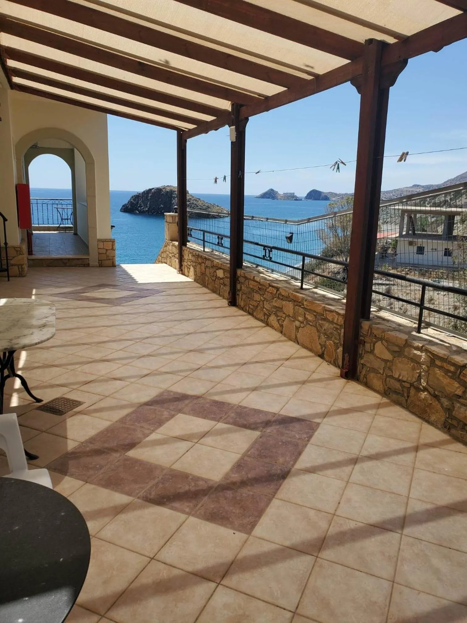 Patio in Villa Koutsakis