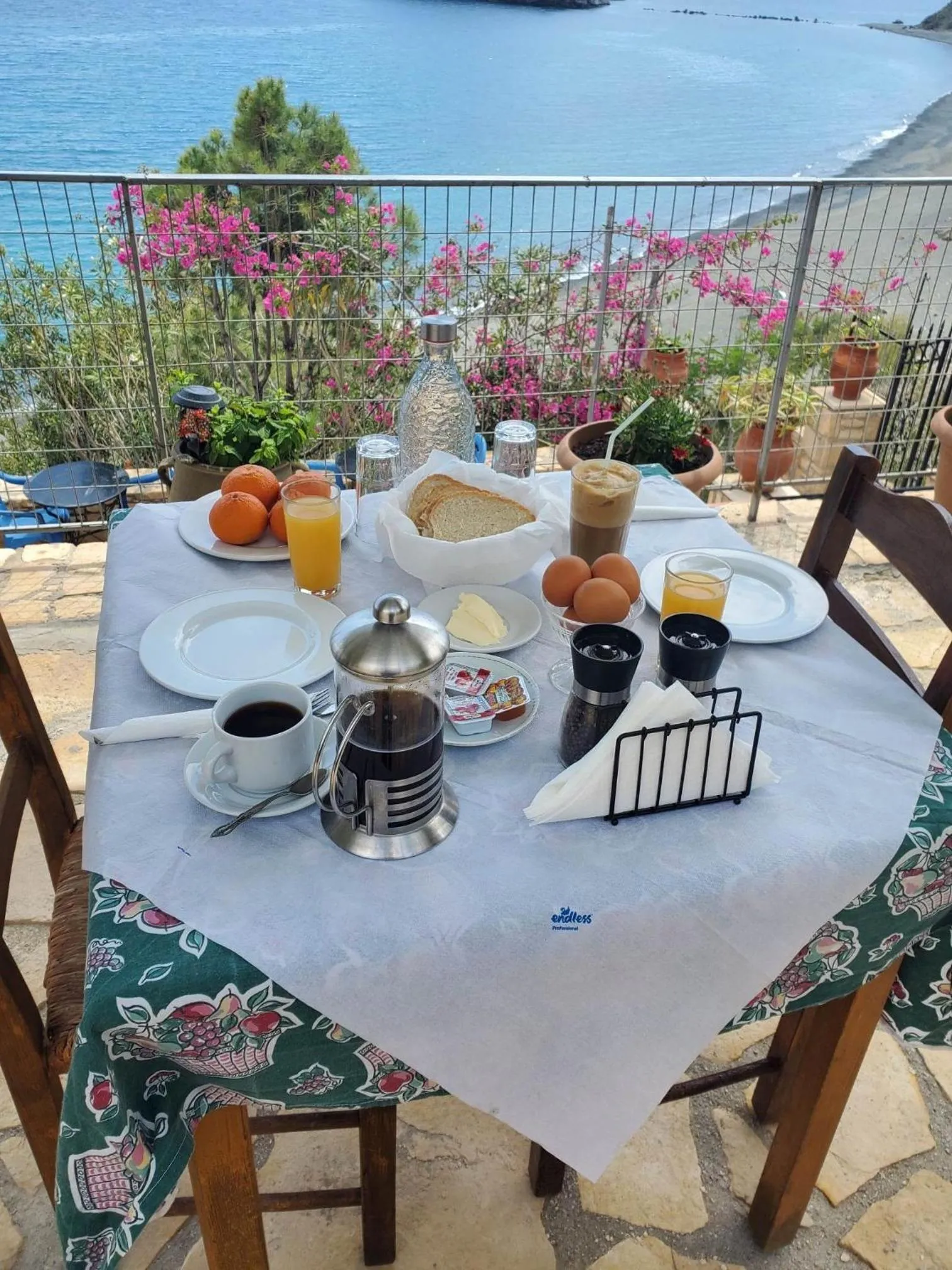 Breakfast in Villa Koutsakis