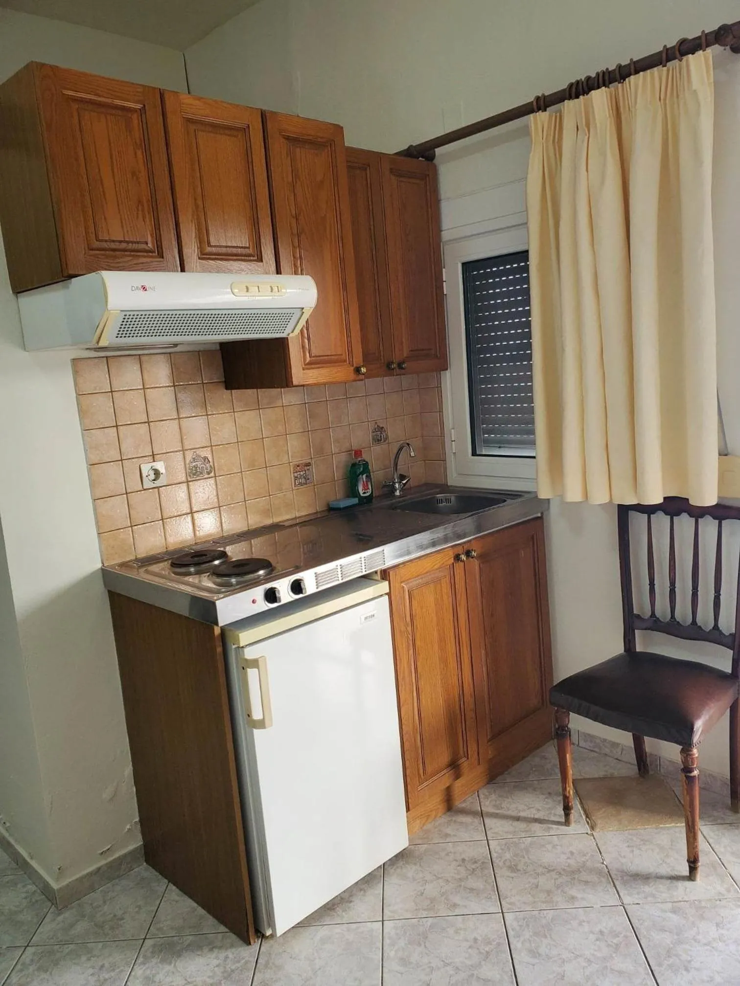 Kitchen or kitchenette in Villa Koutsakis