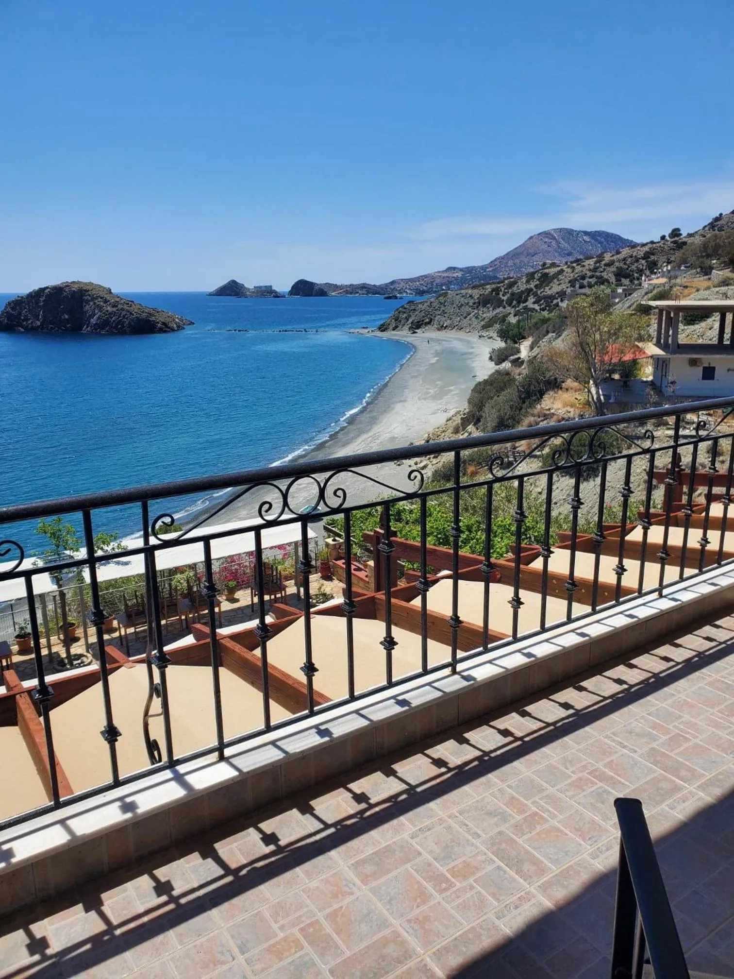 Balcony/Terrace in Villa Koutsakis