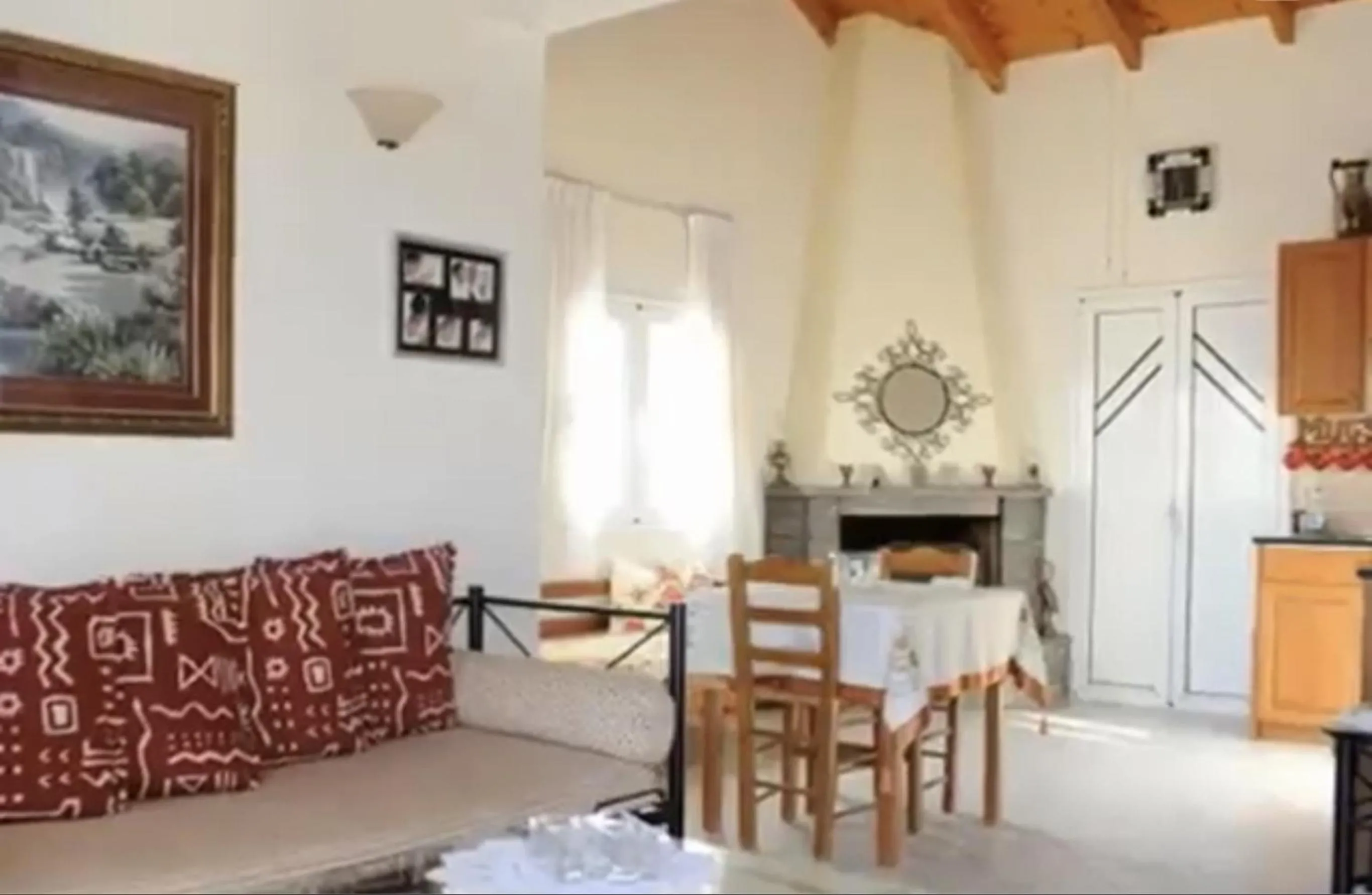 Living room in Villa Koutsakis
