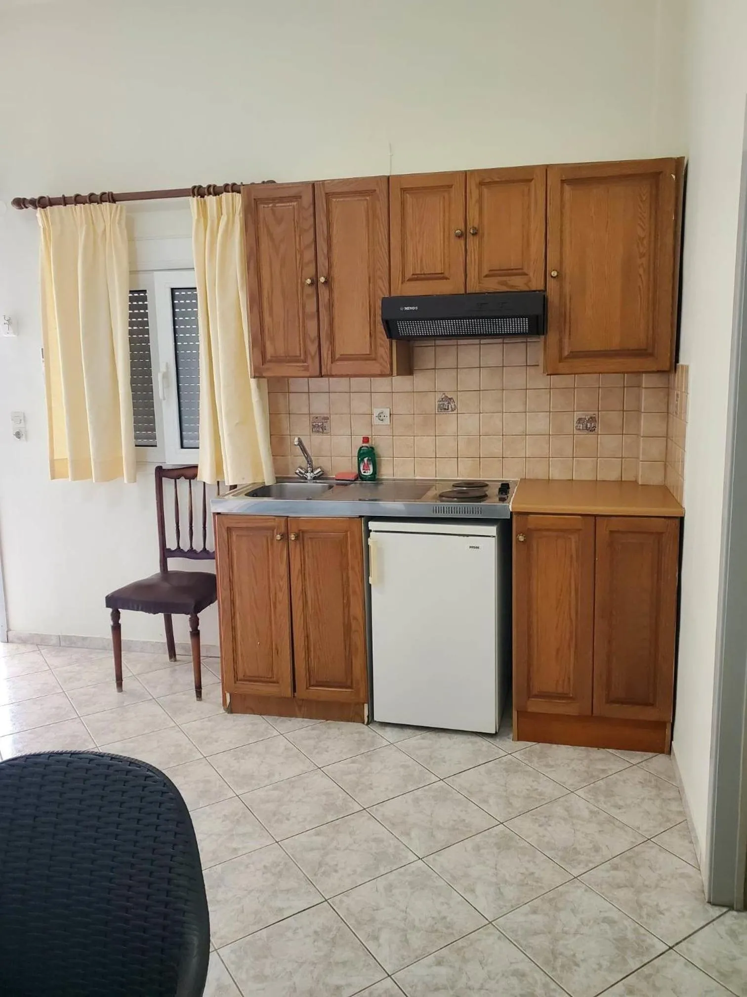 Kitchen or kitchenette in Villa Koutsakis