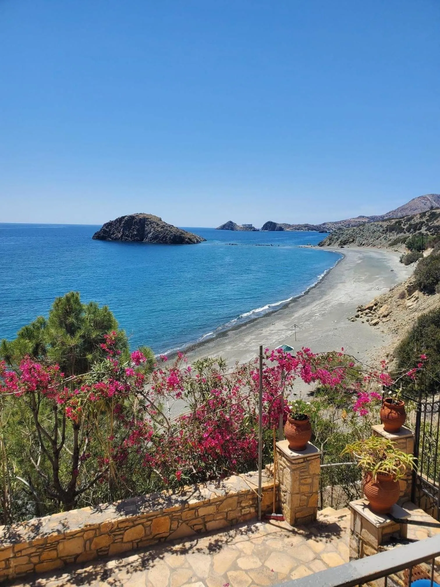 View (from property/room) in Villa Koutsakis