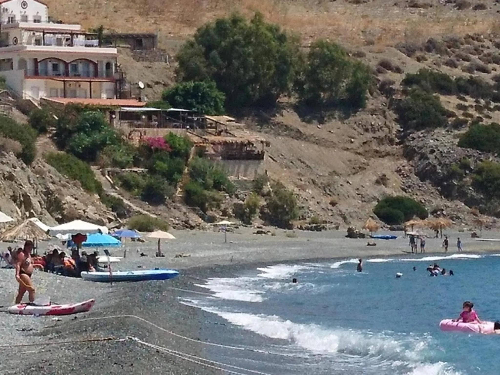 Beach in Villa Koutsakis