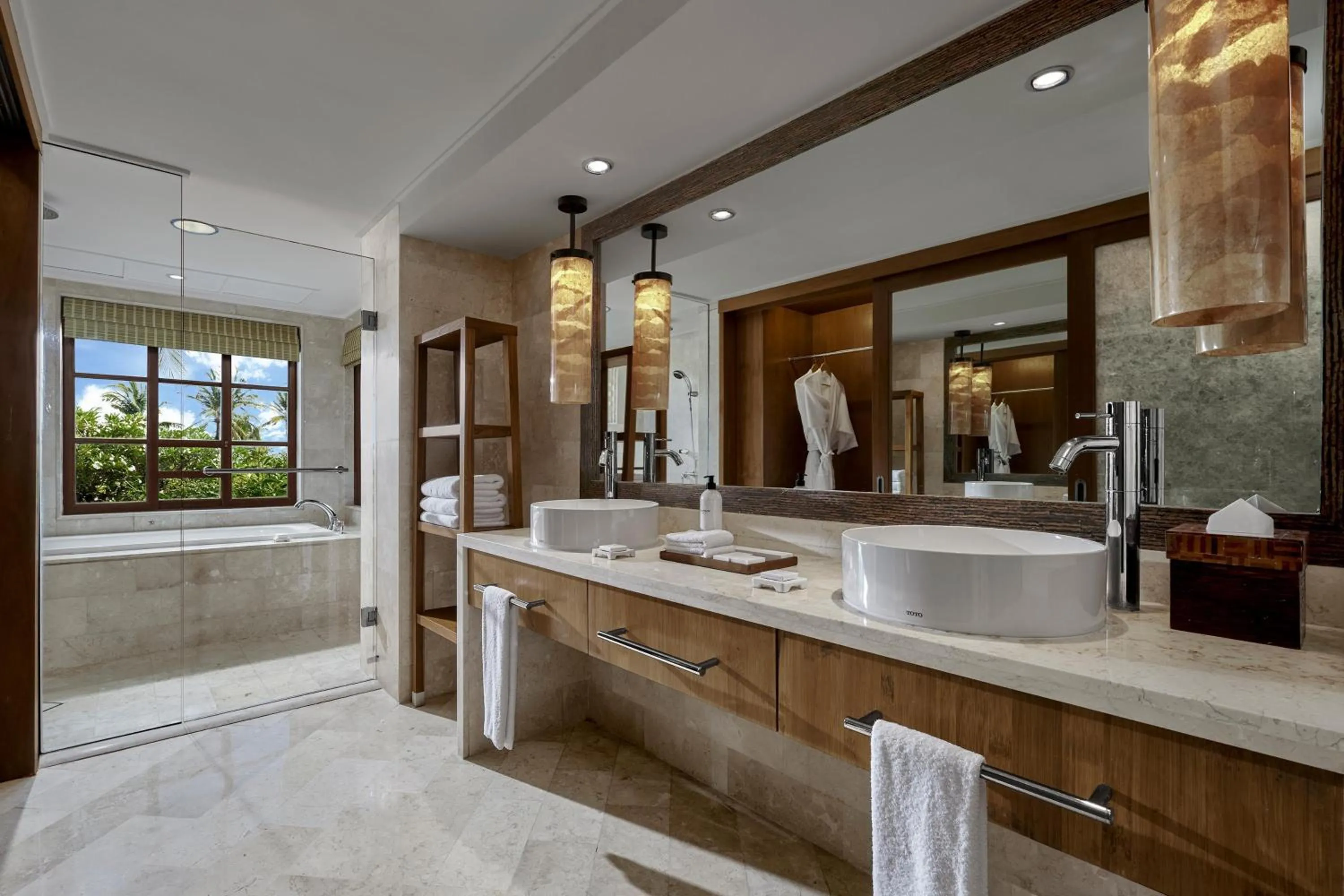 Bathroom in Grand Hyatt Bali