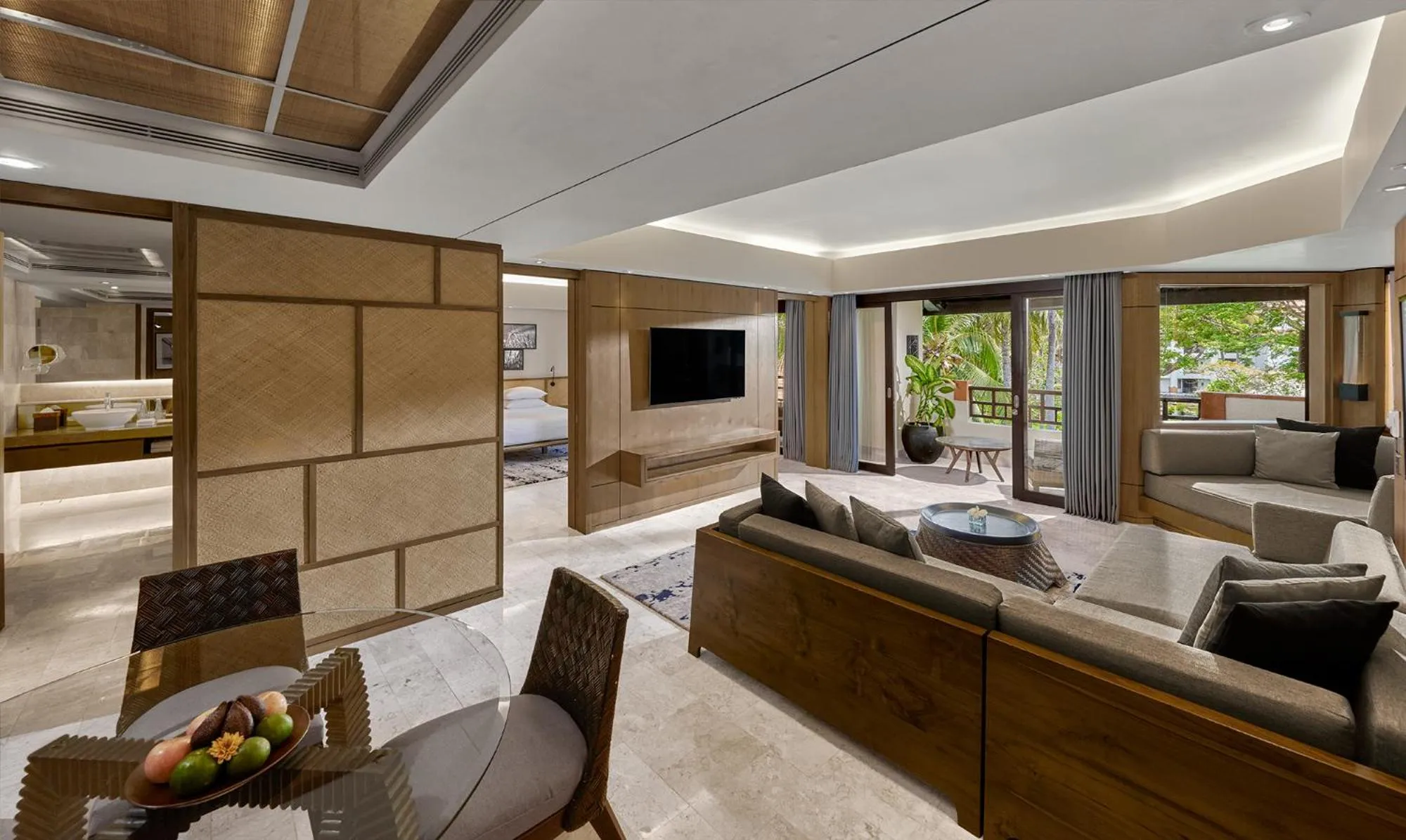 Living room in Grand Hyatt Bali