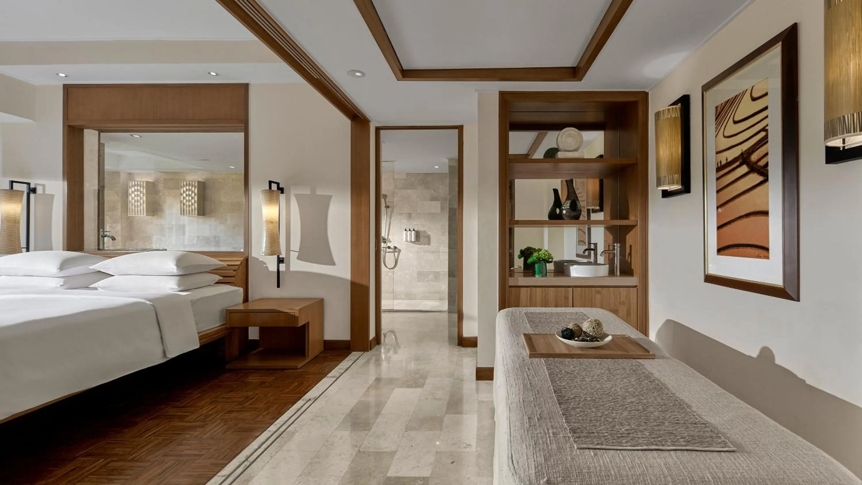 Bedroom, Bed in Grand Hyatt Bali