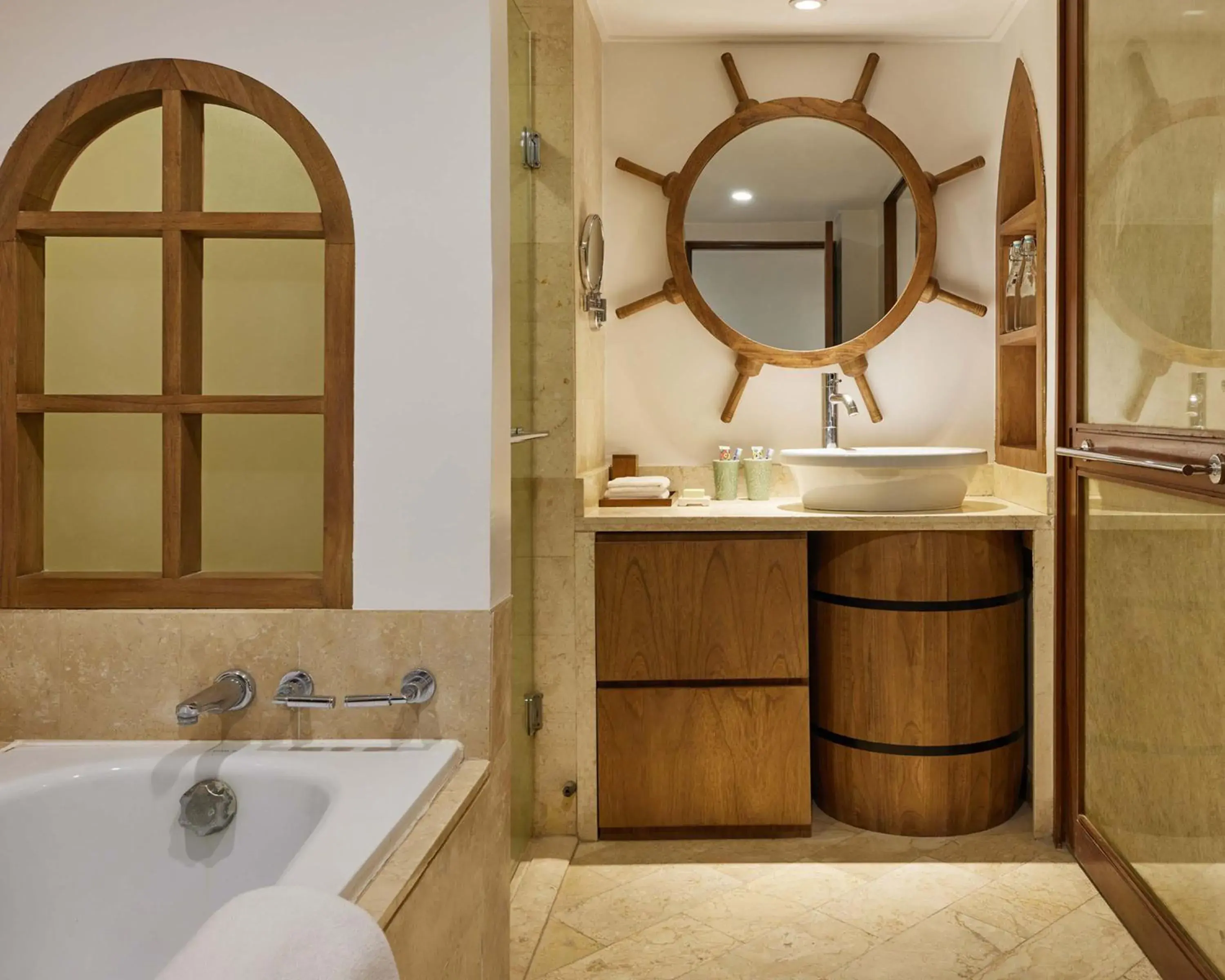 Bathroom in Grand Hyatt Bali Bathroom in Grand Hyatt Bali