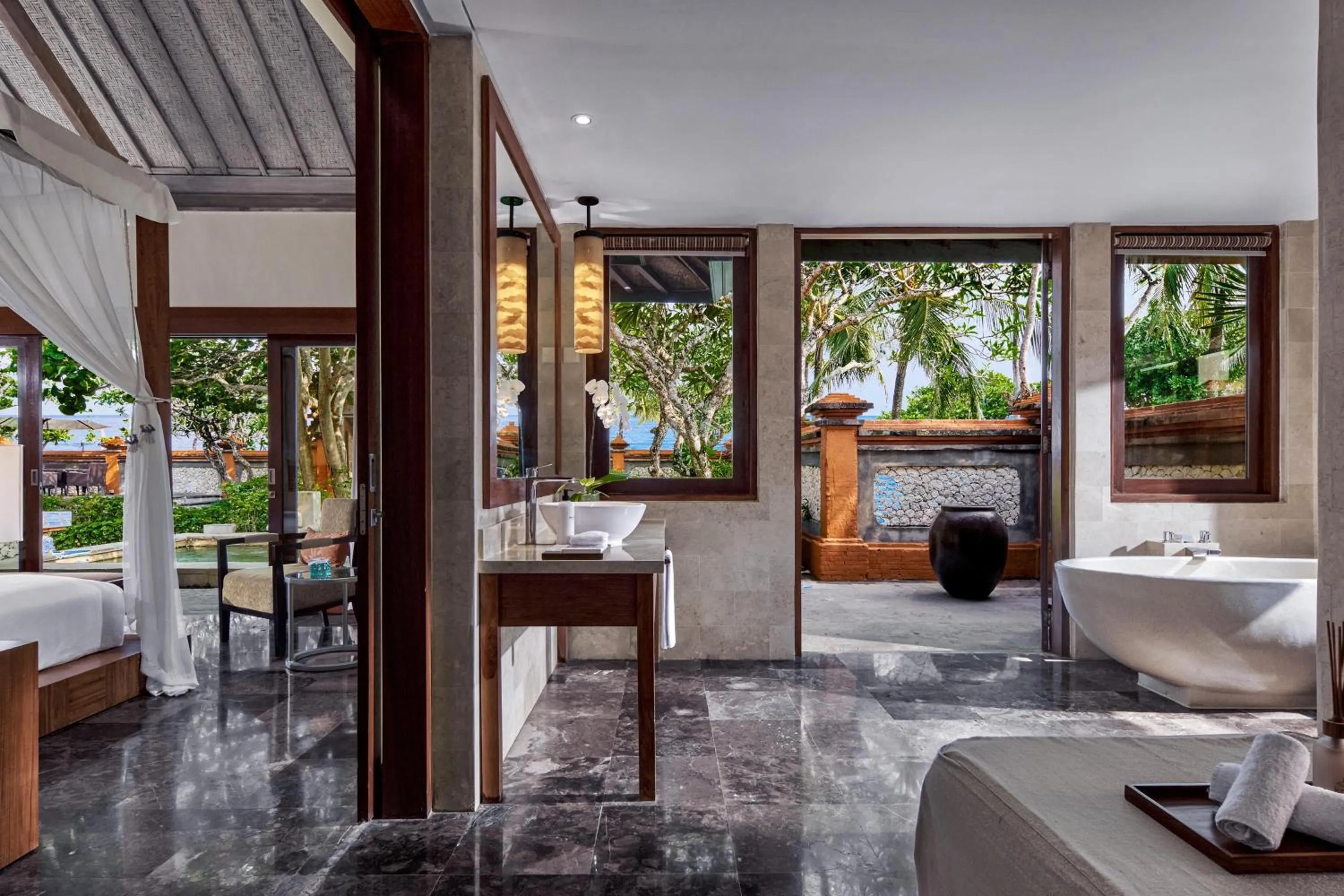 Bathroom in Grand Hyatt Bali