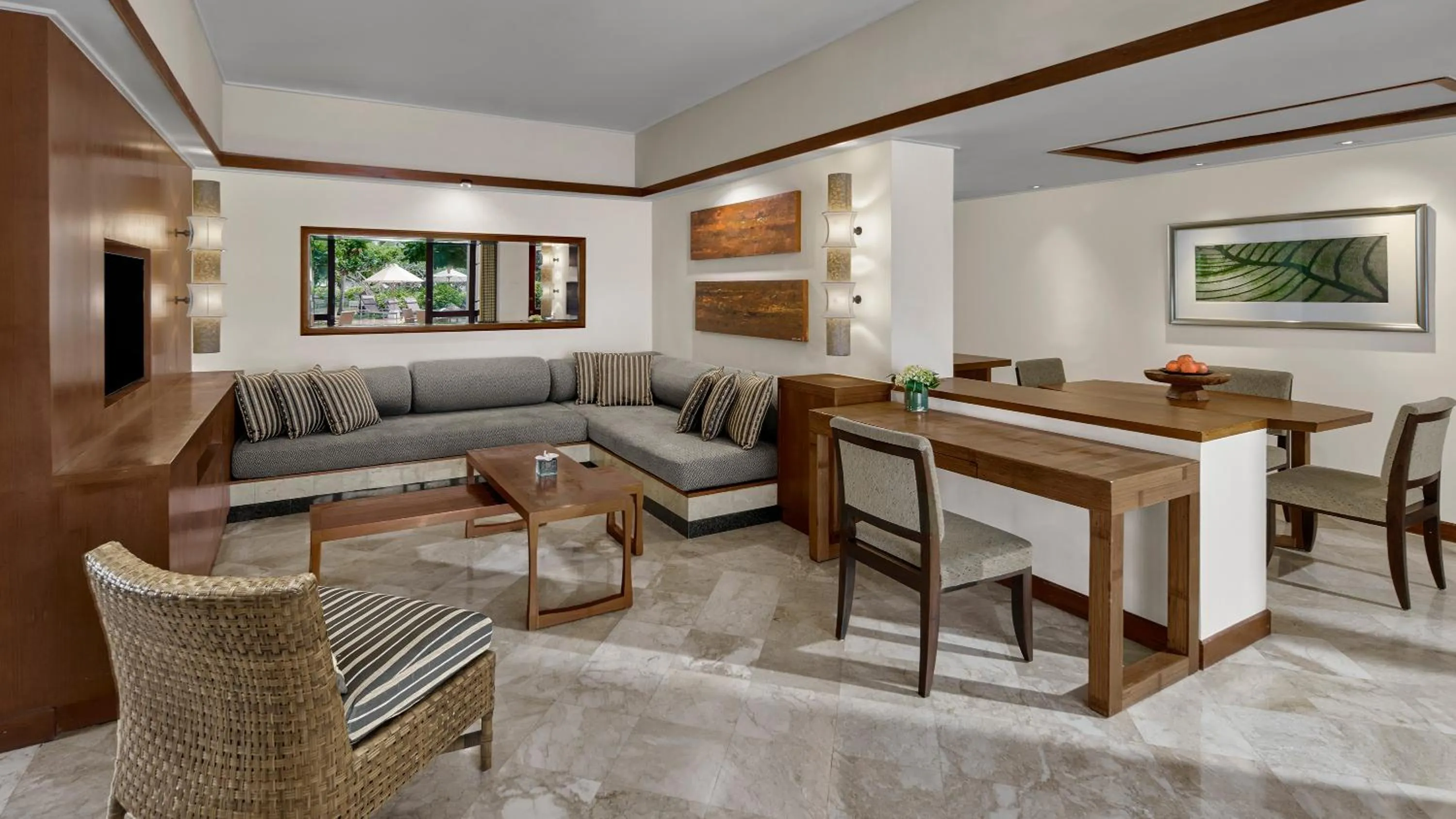 Dining area in Grand Hyatt Bali