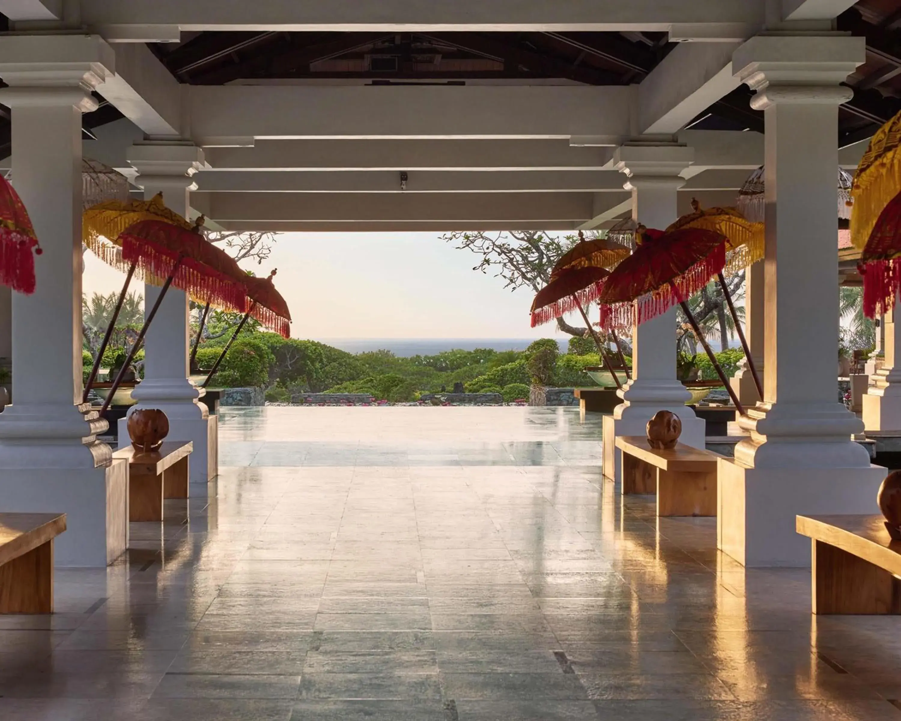 Lobby or reception in Grand Hyatt Bali Lobby or reception in Grand Hyatt Bali
