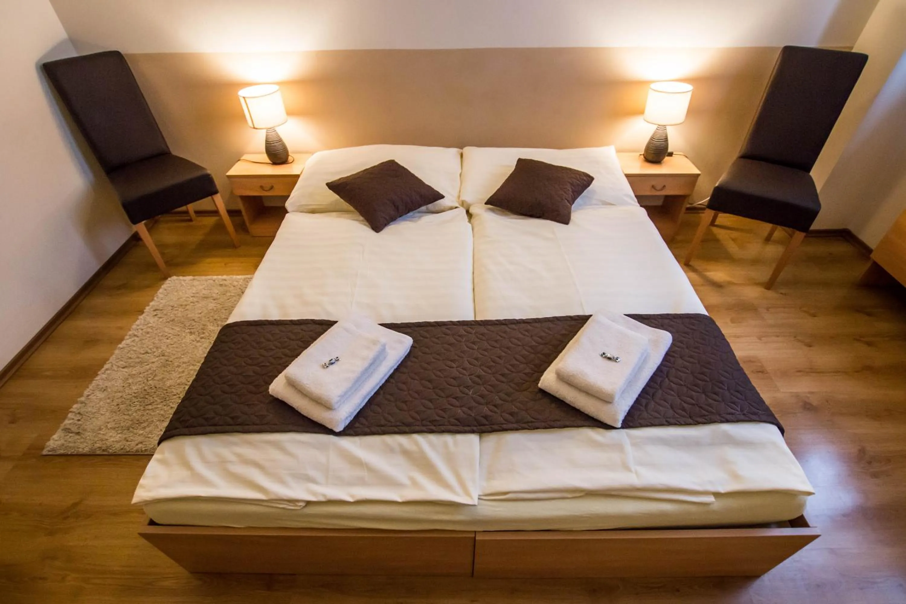Bed in Penzion FIT - Contactless check in