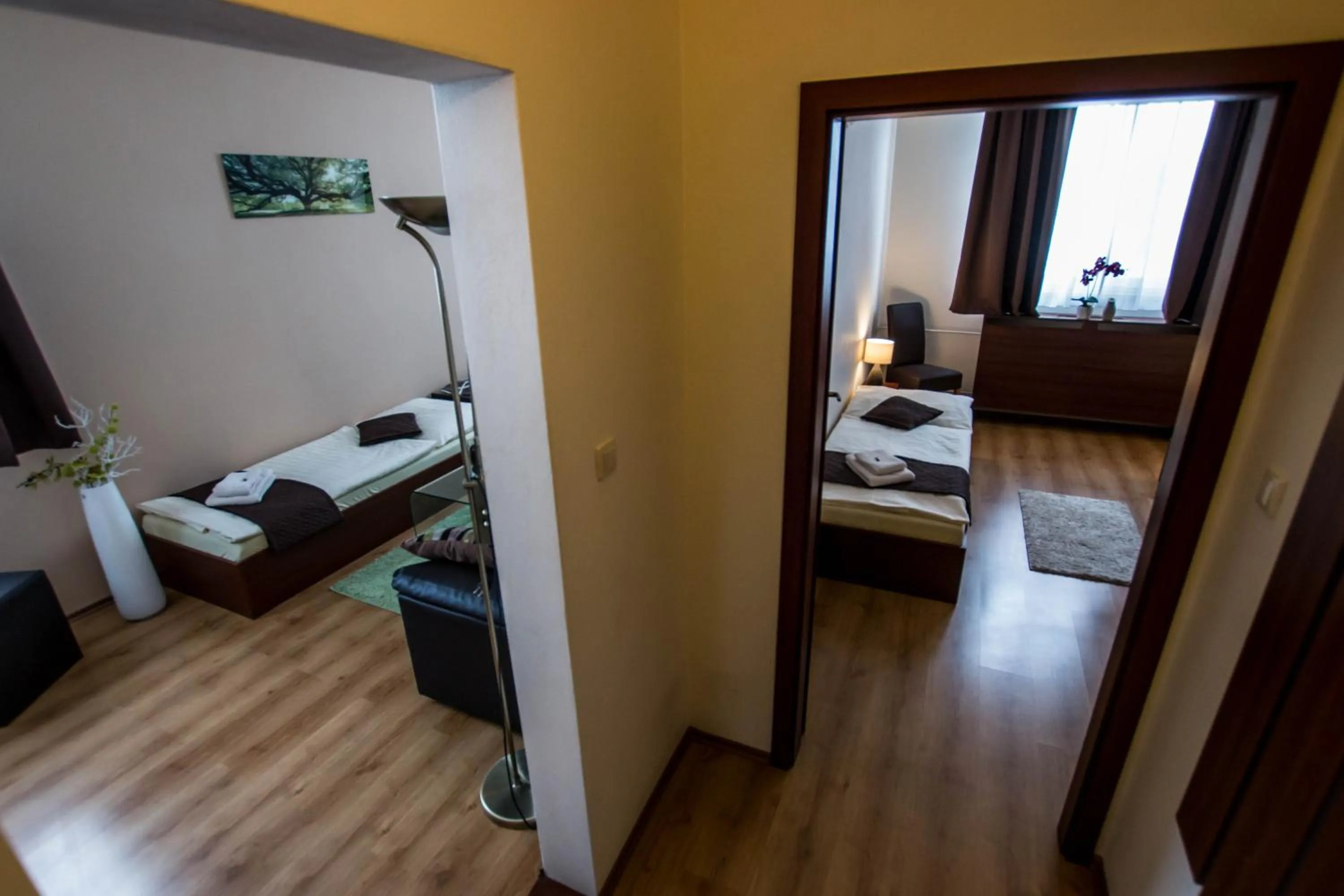 Bed in Penzion FIT - Contactless check in