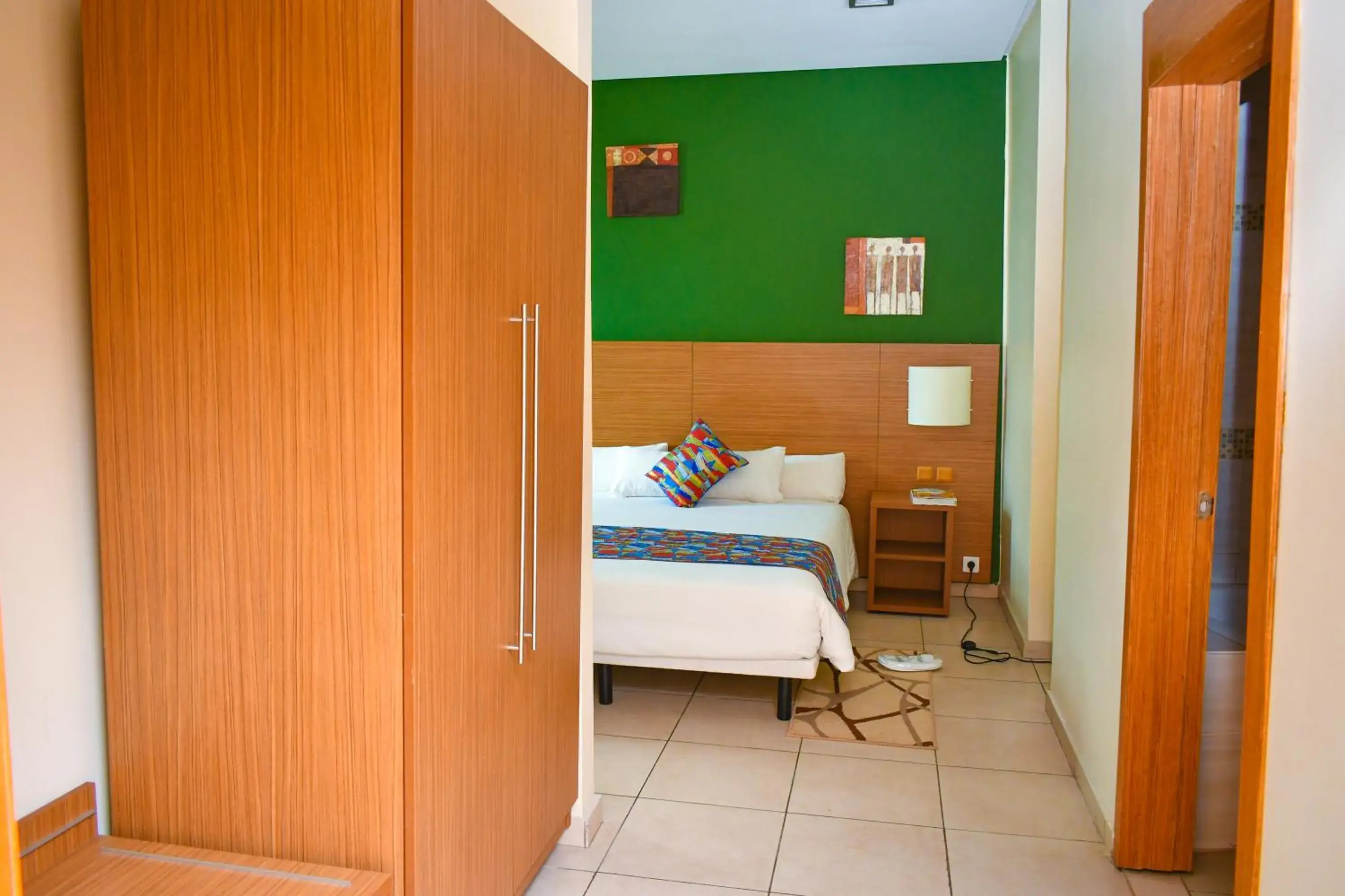 Bed in Palm Club Hotel Bed in Palm Club Hotel