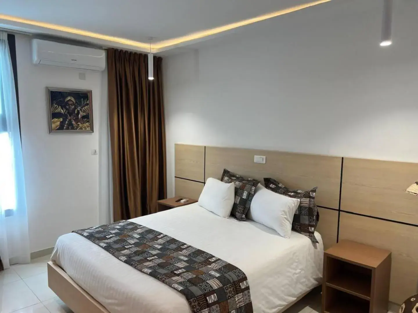 Bed in Palm Club Hotel Bed in Palm Club Hotel