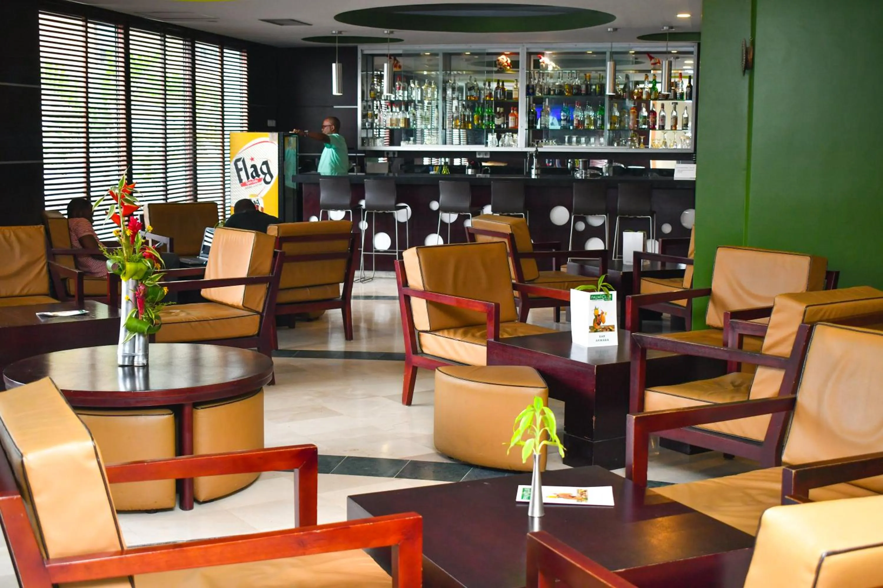 Lounge or bar in Palm Club Hotel