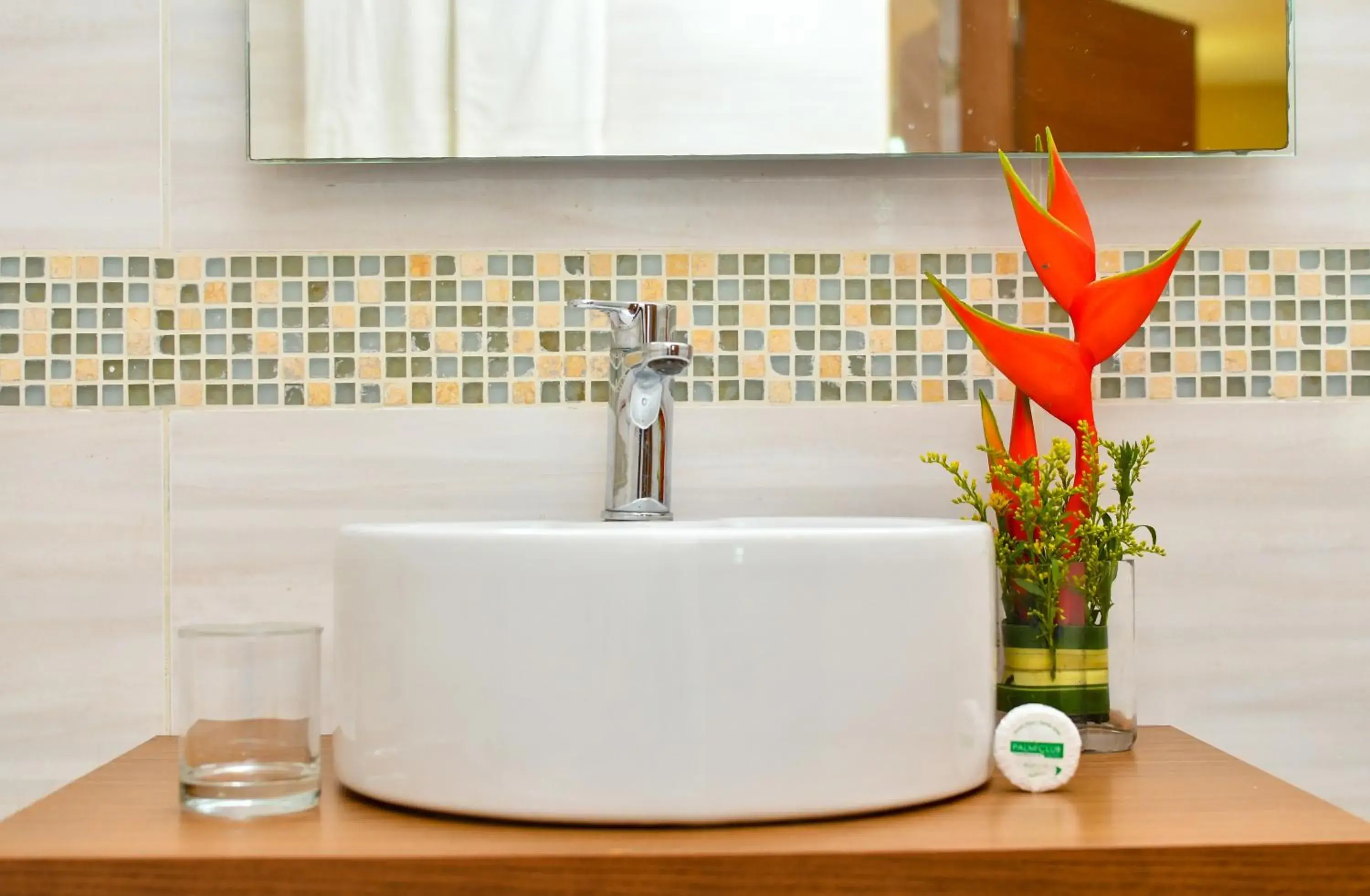 Bathroom in Palm Club Hotel Bathroom in Palm Club Hotel